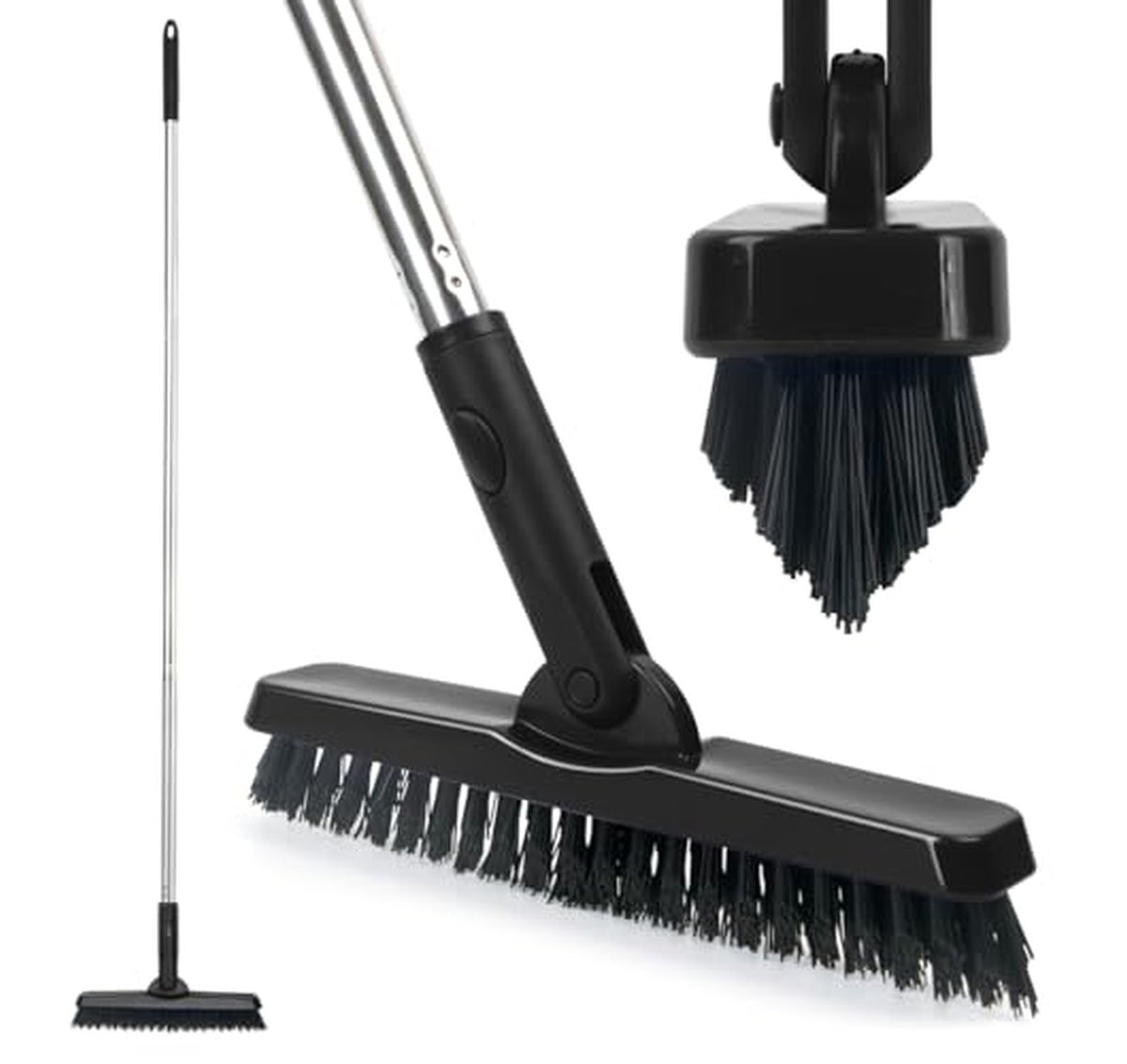 Long Handle Tile Grout Cleaning Brush