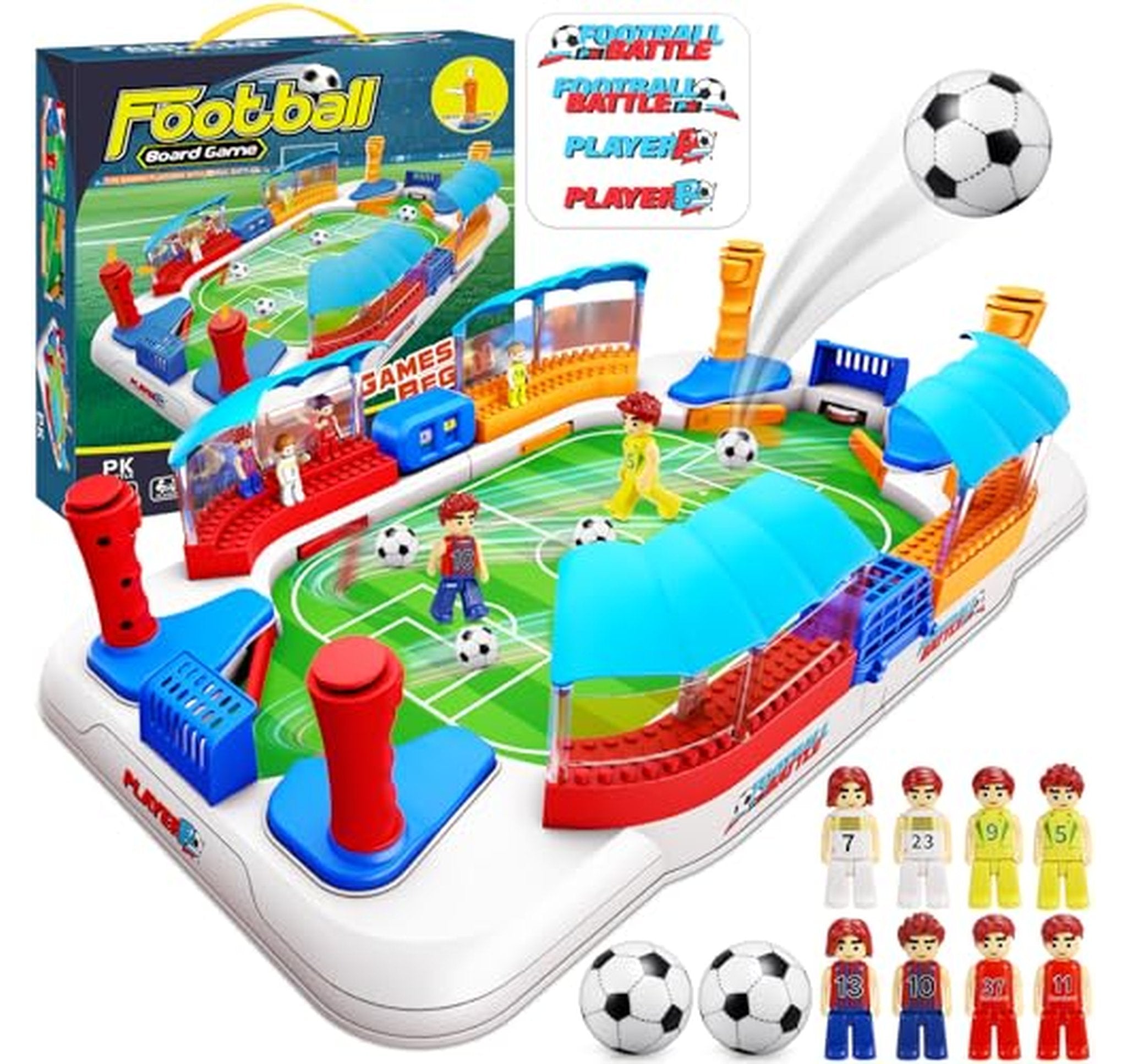 Mini Tabletop Foosball Soccer Game for Kids