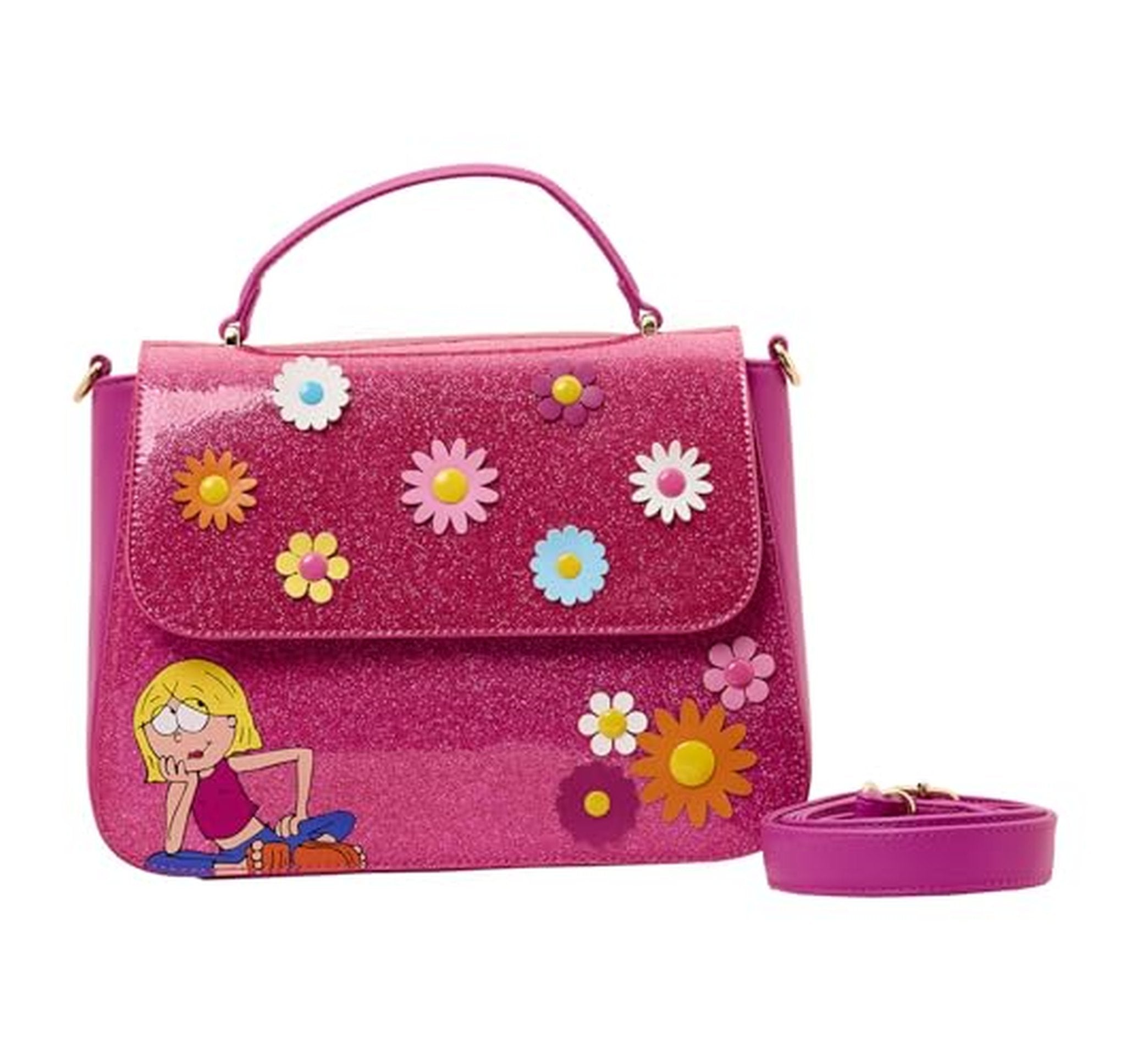 Loungefly Lizzie McGuire Glitter Crossbody Purse