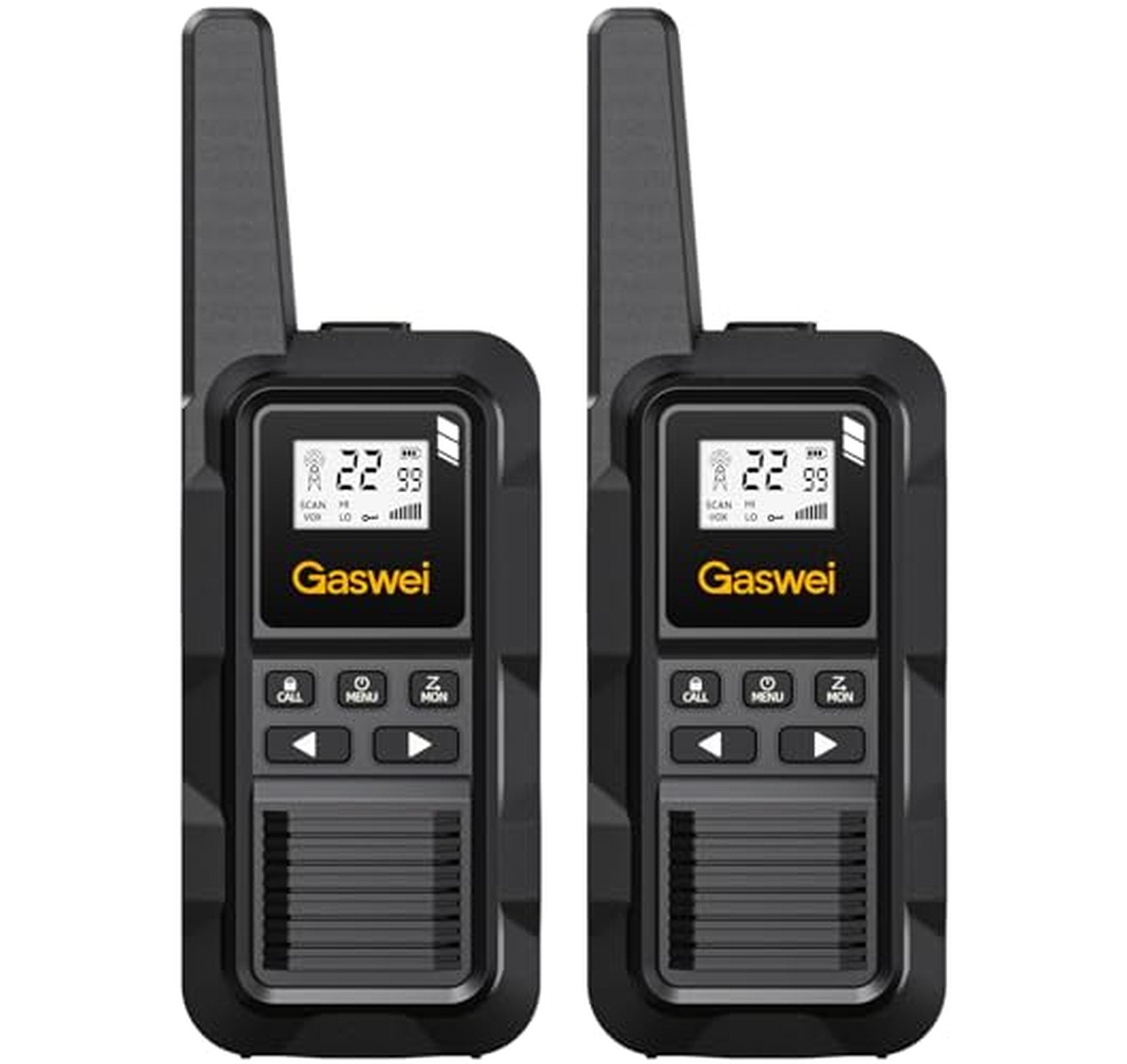 2 Pack Long Range Waterproof Rechargeable Walkie Talkies