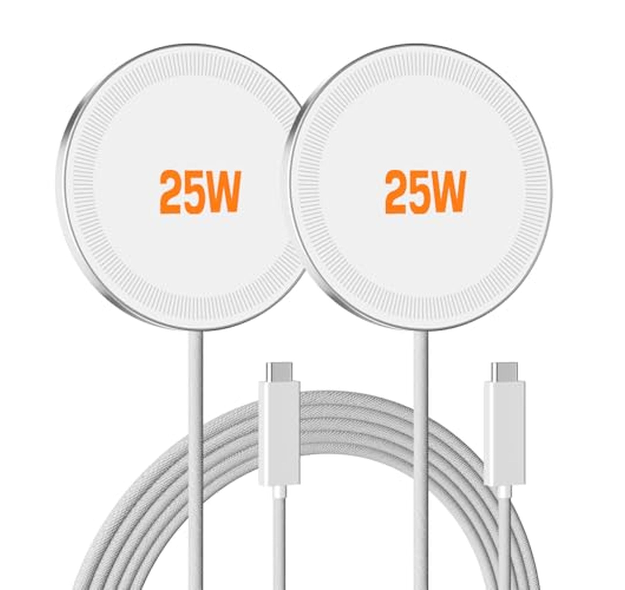2 Pack 25W Magnetic Wireless Charging Pads