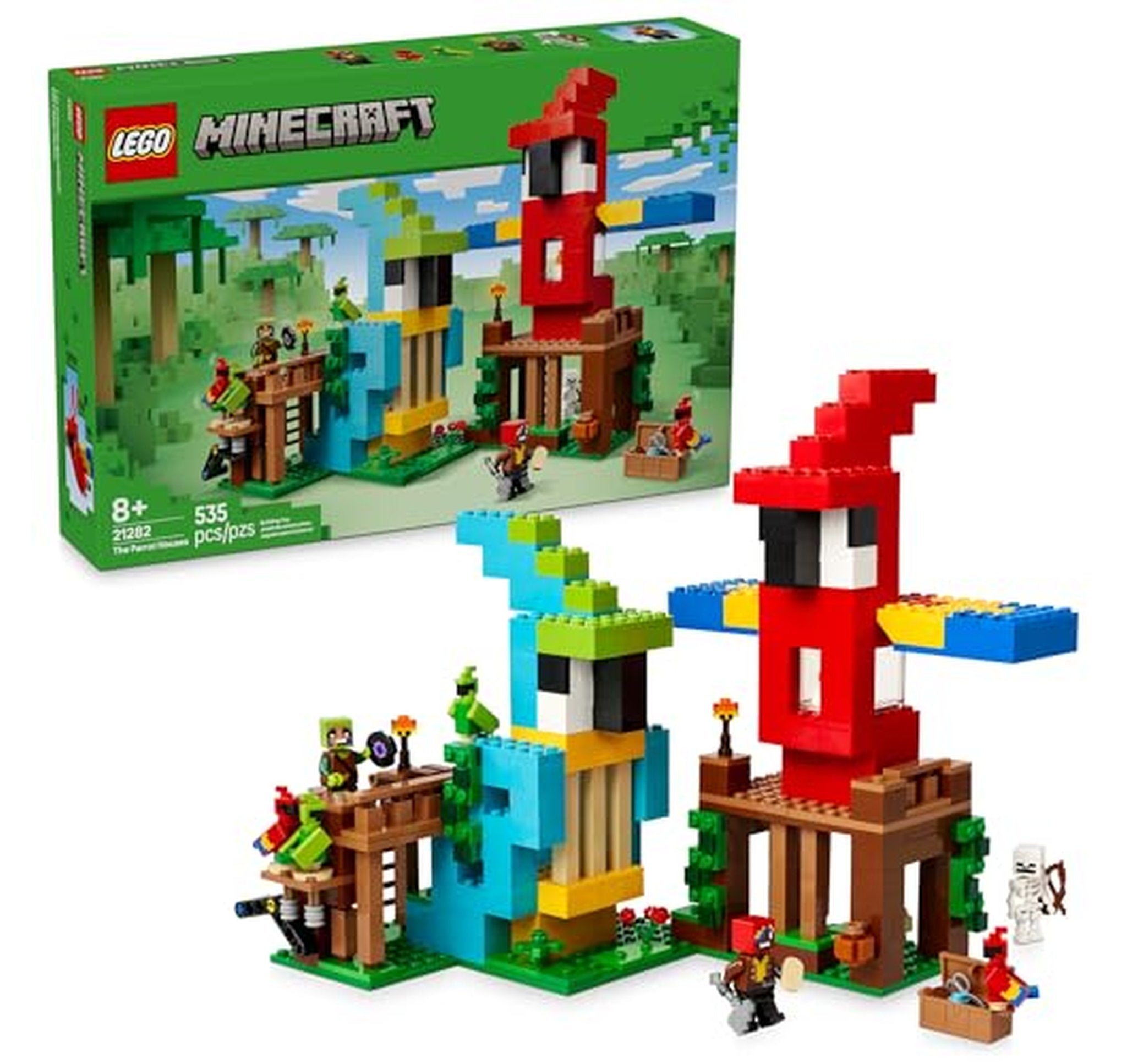 LEGO Minecraft The Parrot House Building Set