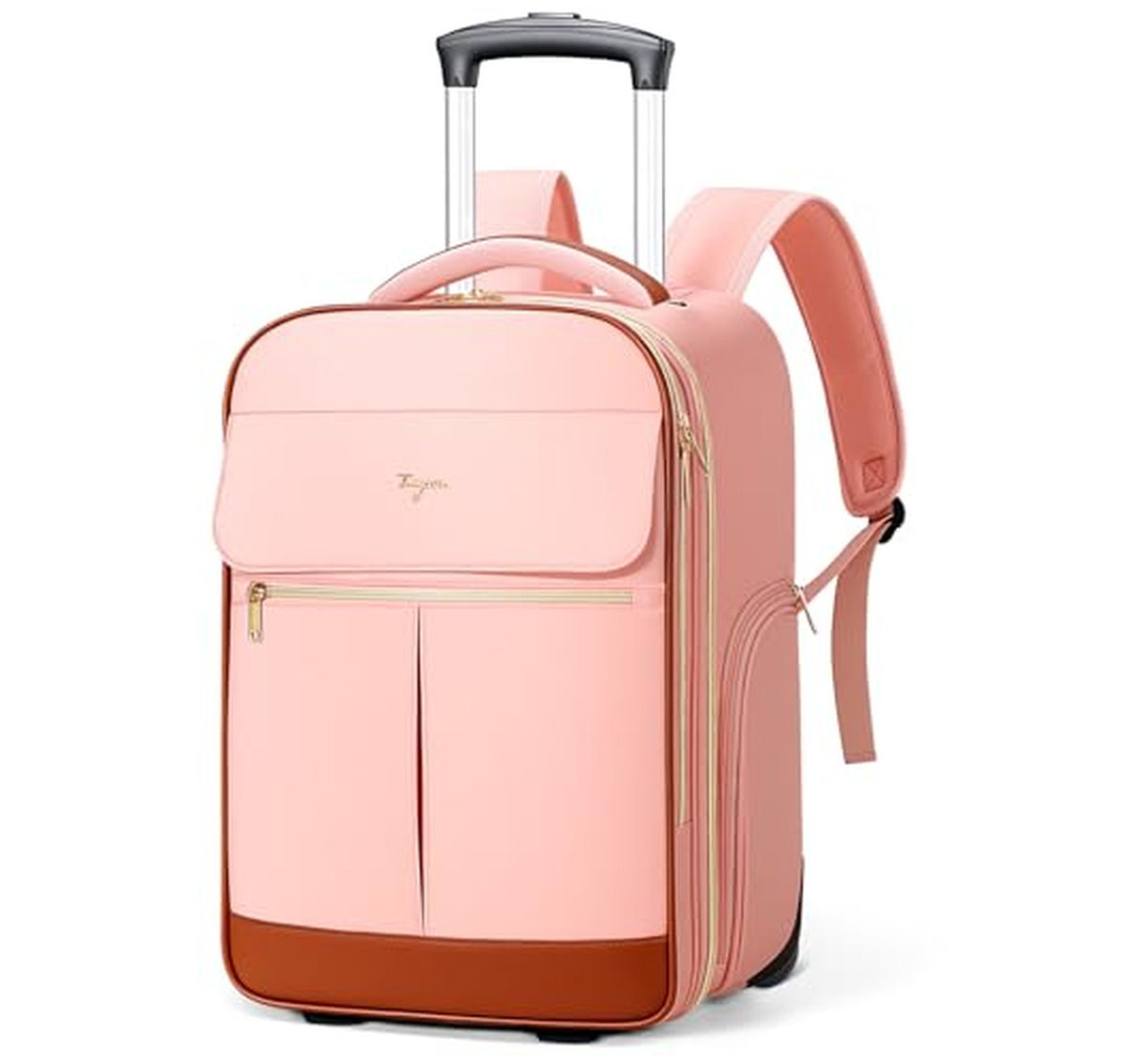 Rolling Wheeled Travel Backpack for Women