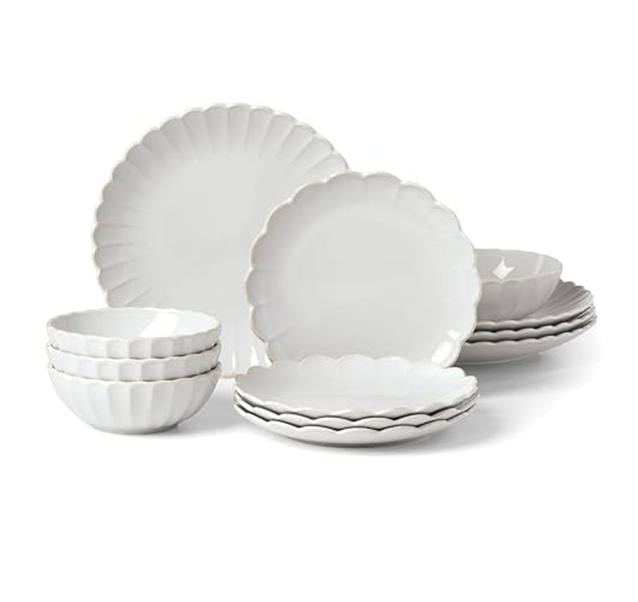 Lenox 12-Piece Stoneware Dinnerware Set for 4