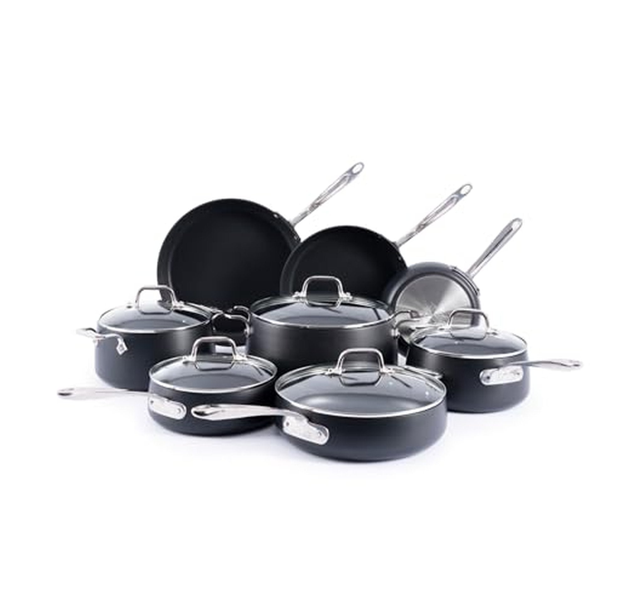 All-Clad HA1 13-Piece Hard Anodized Nonstick Cookware Set