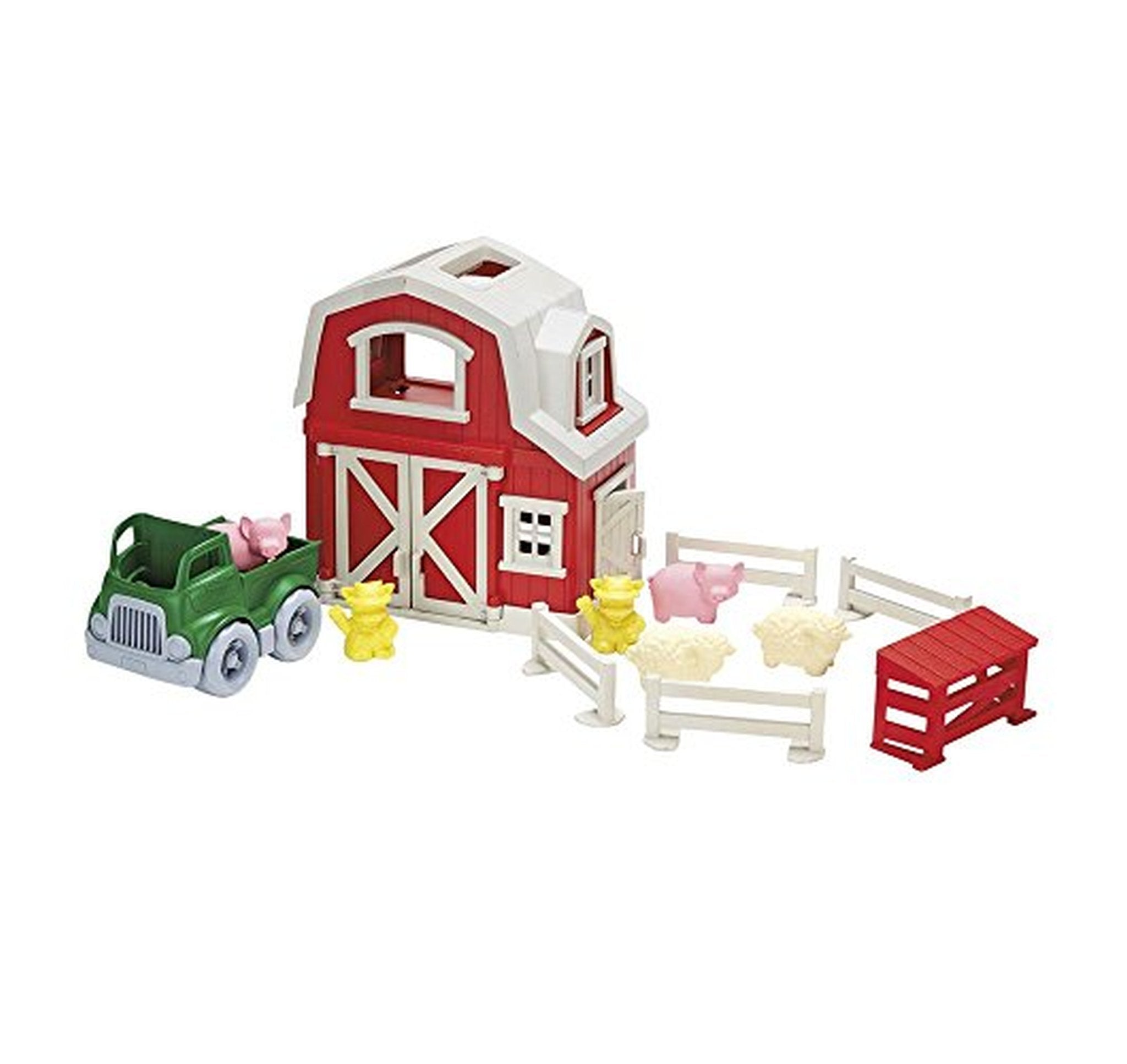 Green Toys 13 Piece Farm Playset