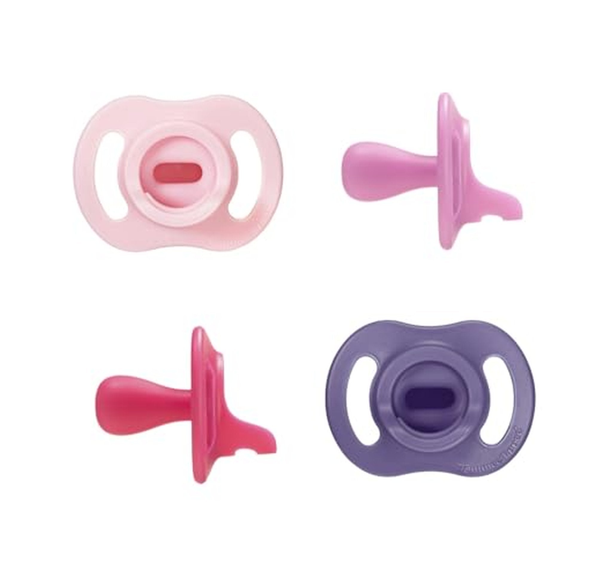 4 Pack Tommee Tippee Ultra-Light Silicone Pacifiers 18–36m