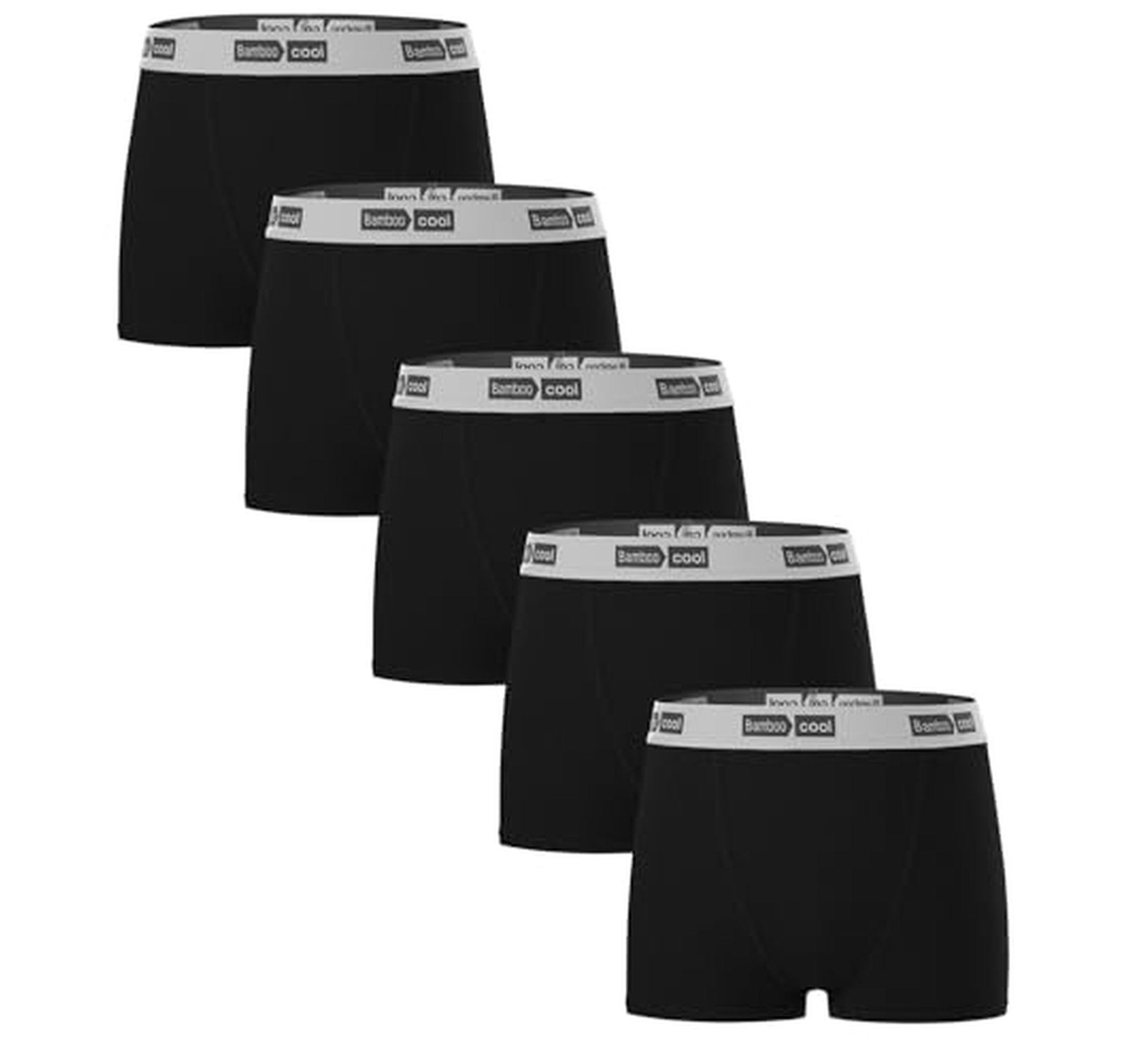 Womens Soft Stretch Bamboo Boxer Briefs Underwear