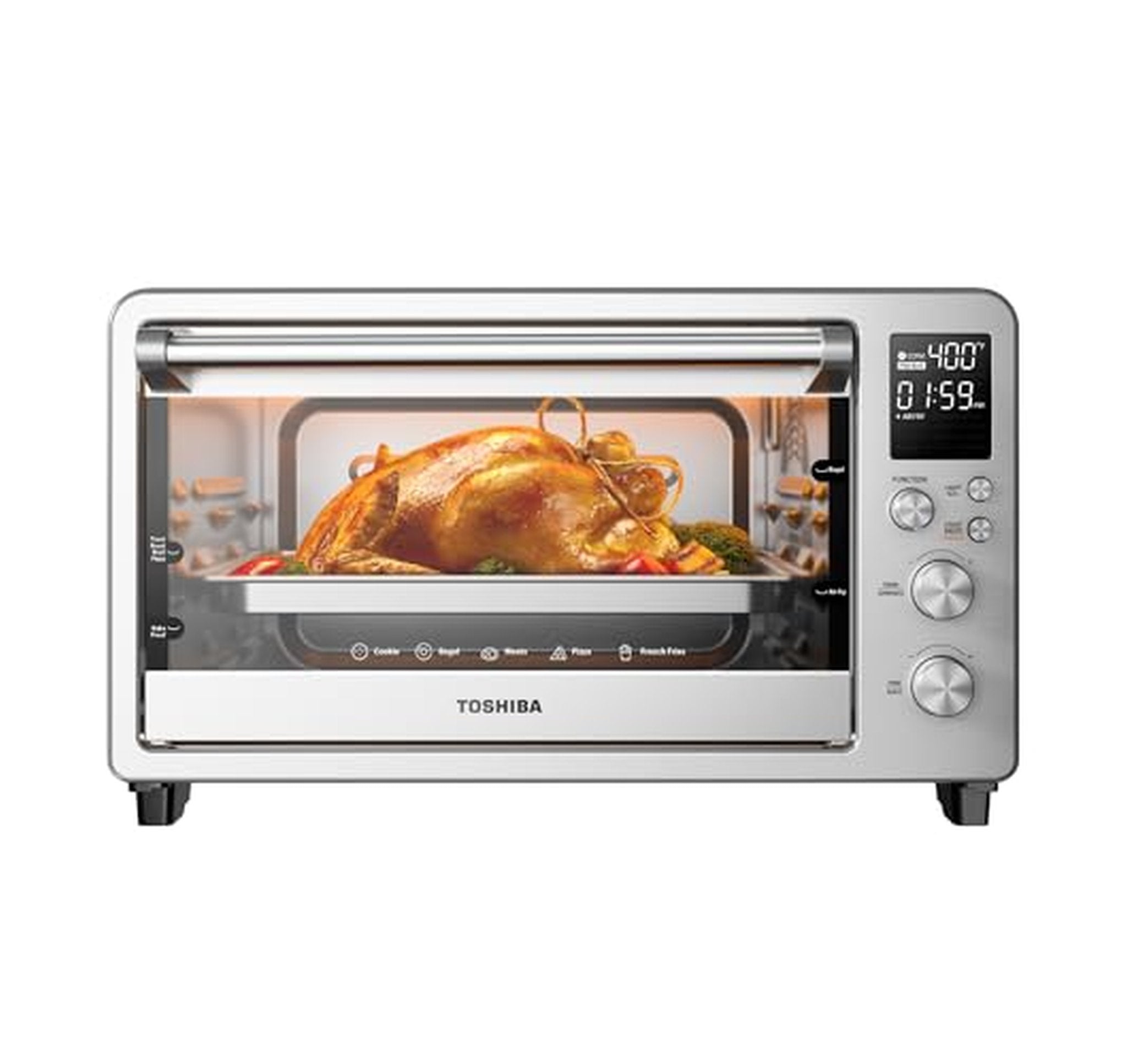 TOSHIBA 26.4 QT 12-in-1 Air Fryer Toaster Oven