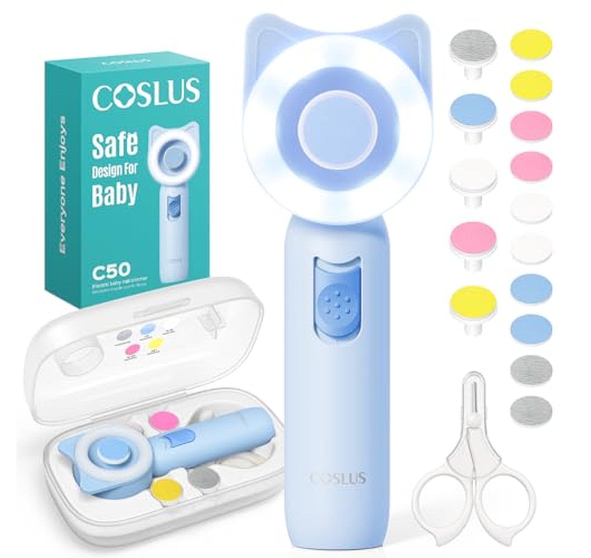 Electric Baby Nail File and Trimmer Kit