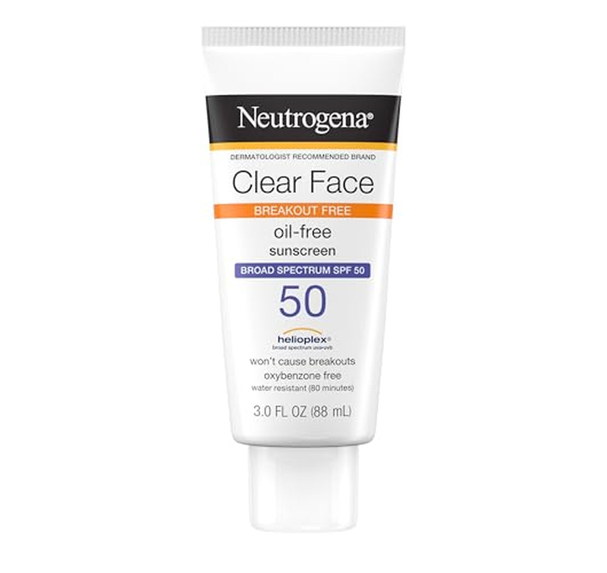 Neutrogena Clear Face Oil-Free SPF 50 Sunscreen Lotion