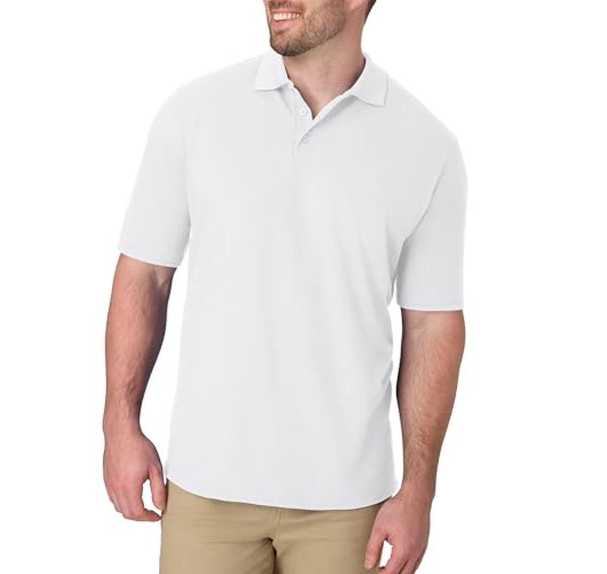 Hanes X-Temp FreshIQ Short Sleeve Polo Shirt