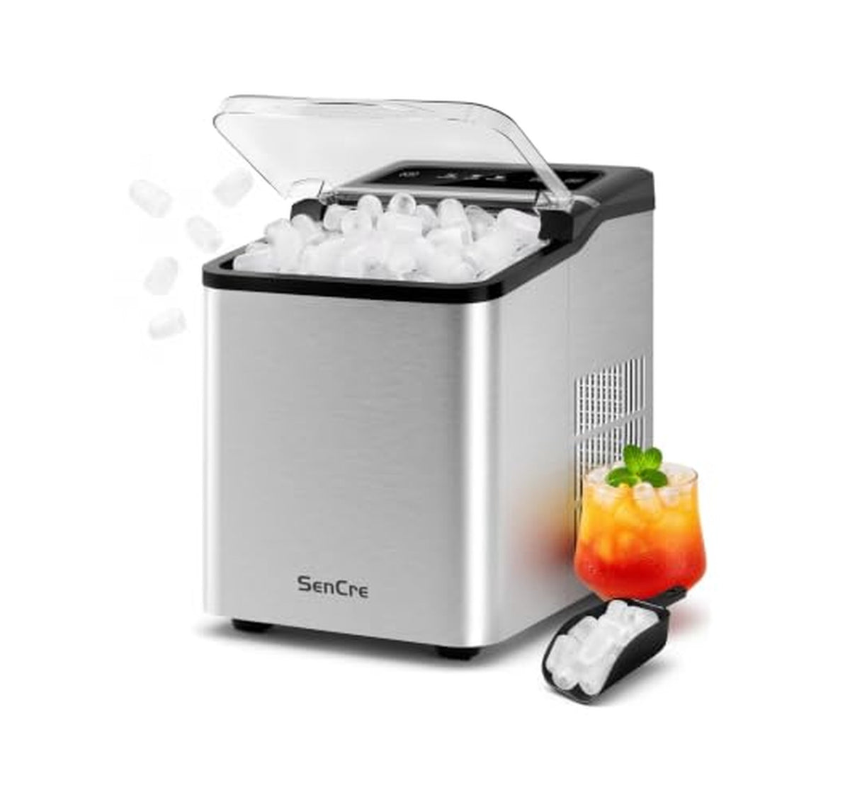 26.5 lb Countertop Ice Maker Machine