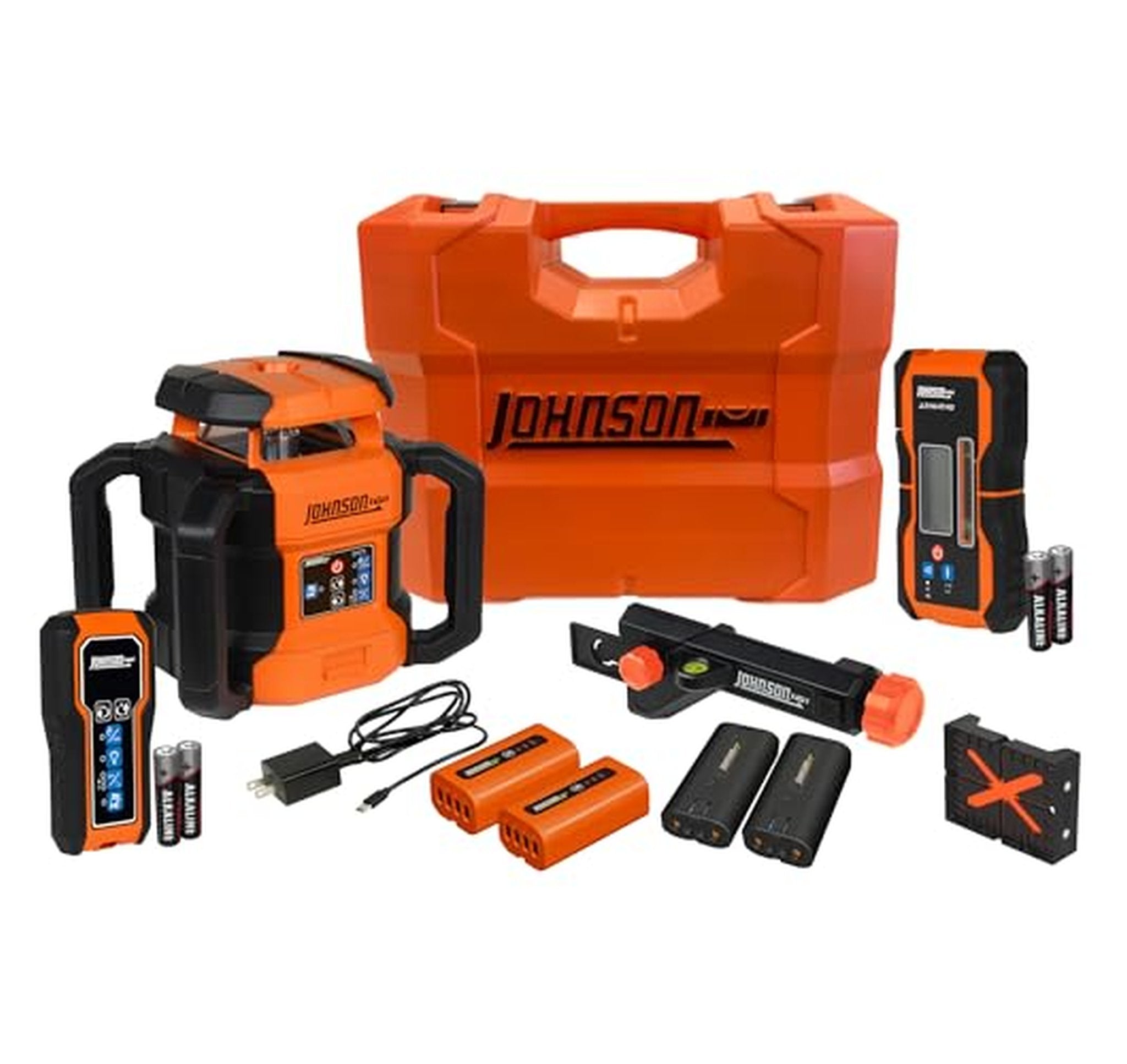 Johnson Self-Leveling Dual Slope Rotary Laser Kit
