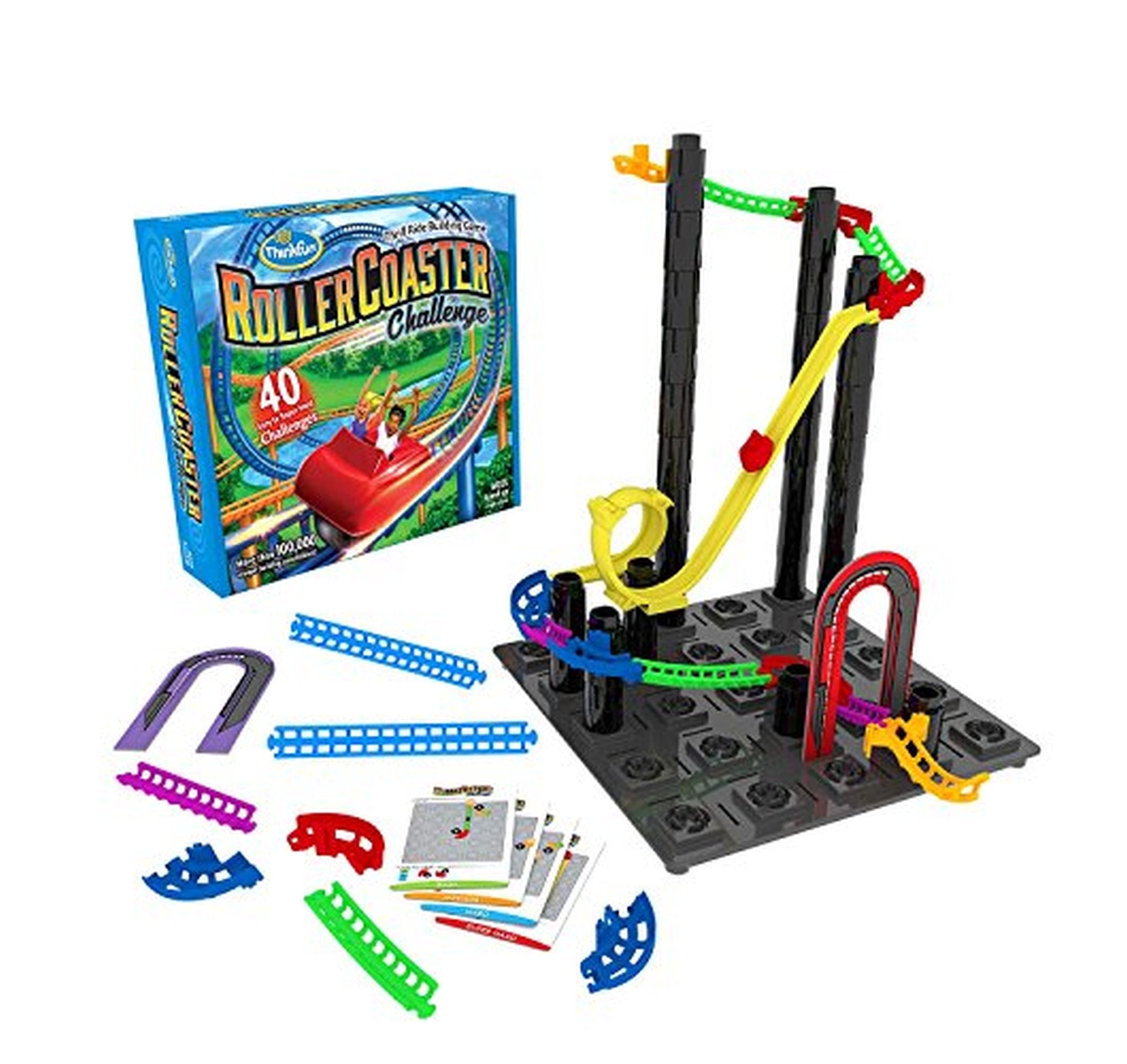 ThinkFun Roller Coaster Challenge STEM Building Game