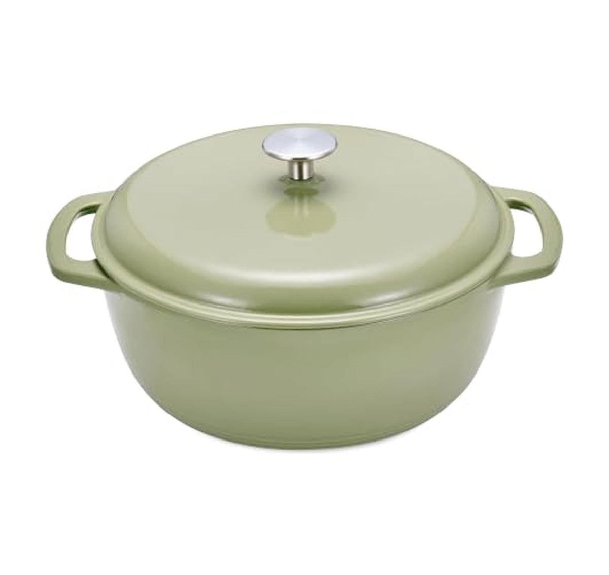 Amazon Basics 4.3-Quart Enameled Cast Iron Dutch Oven