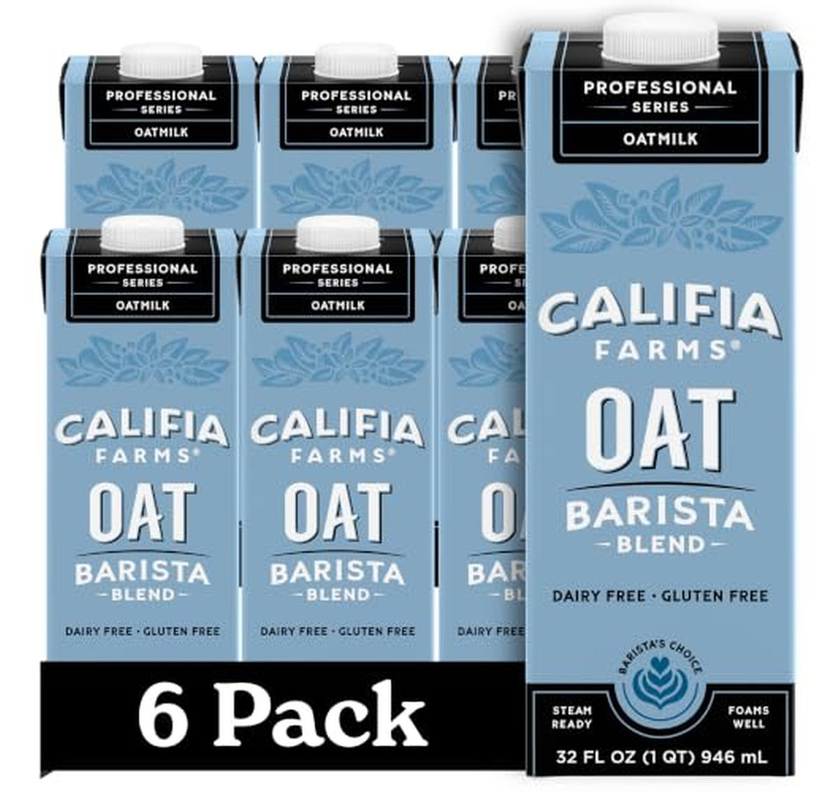 6 Pack Califia Farms Oat Barista Blend Oatmilk