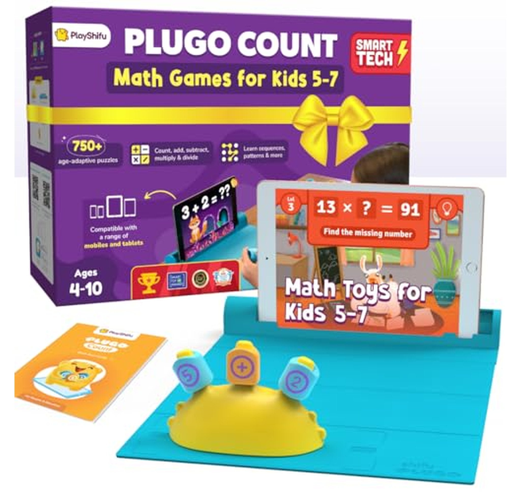 Shifu Plugo Count Interactive STEM Math Game Kit