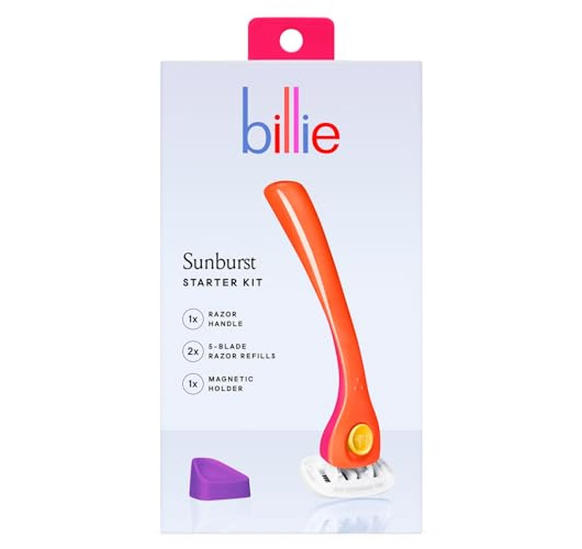 Billie 5-Blade Women’s Razor with Refills and Holder