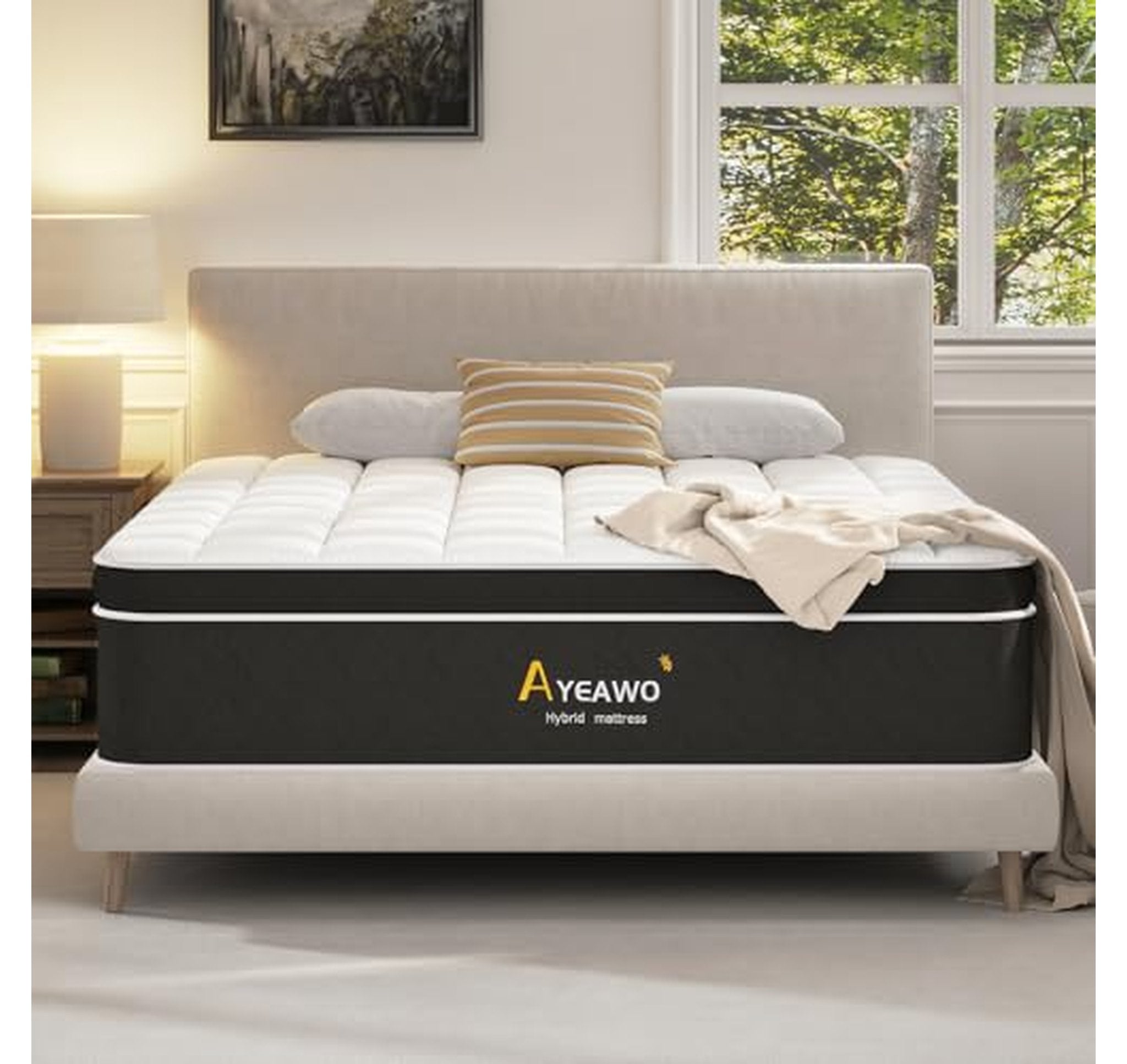 10 Inch Hybrid Gel Memory Foam Queen Mattress