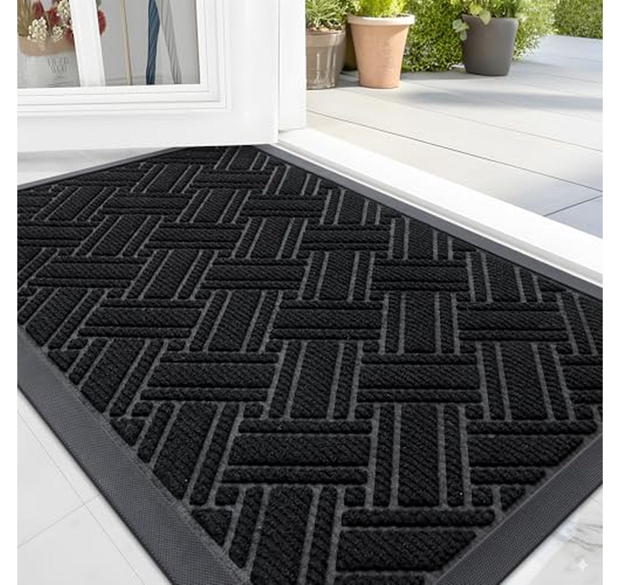 Non Slip Waterproof Low Profile Doormat
