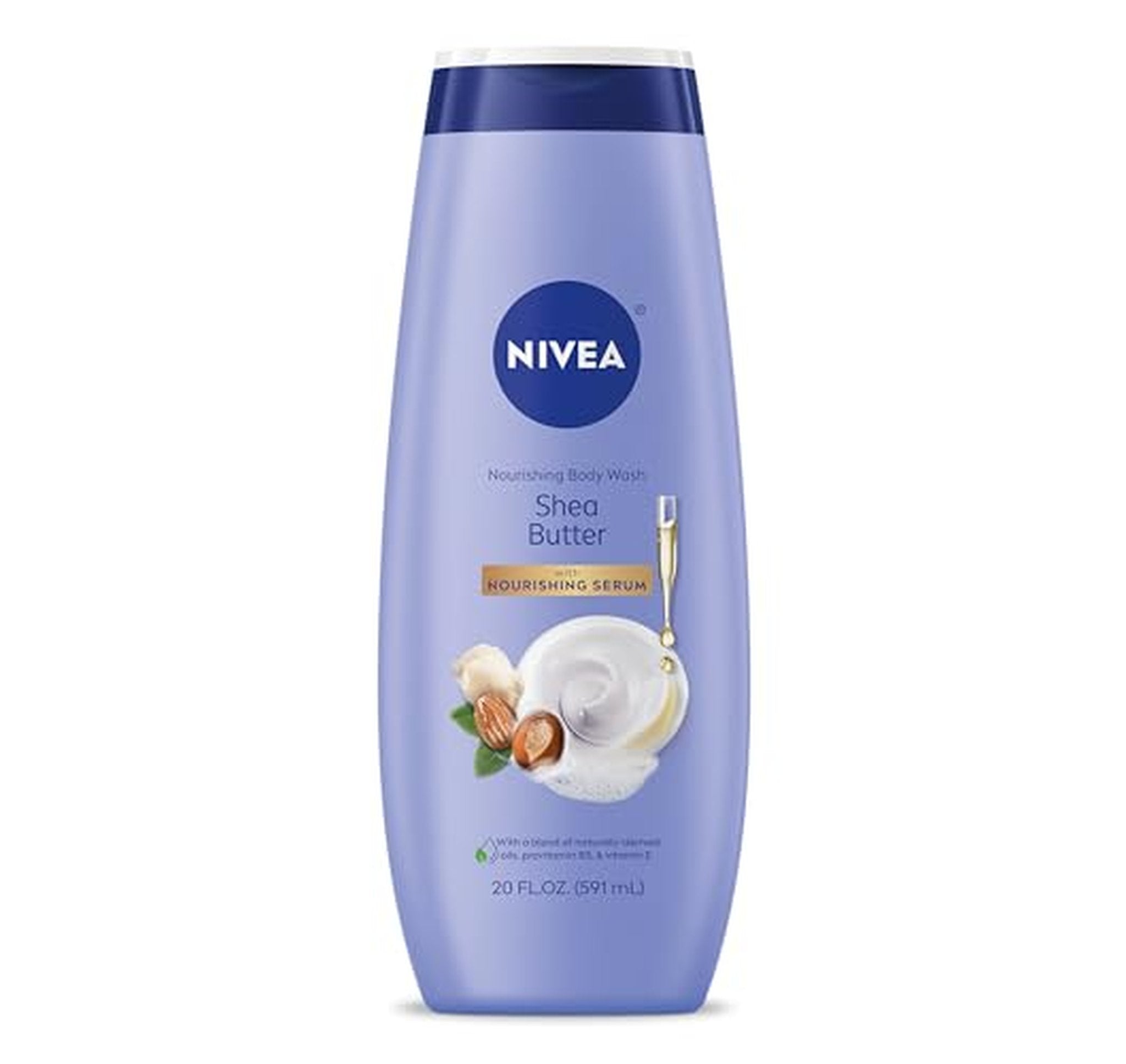 NIVEA Shea Butter Moisturizing Body Wash 20 Fl Oz
