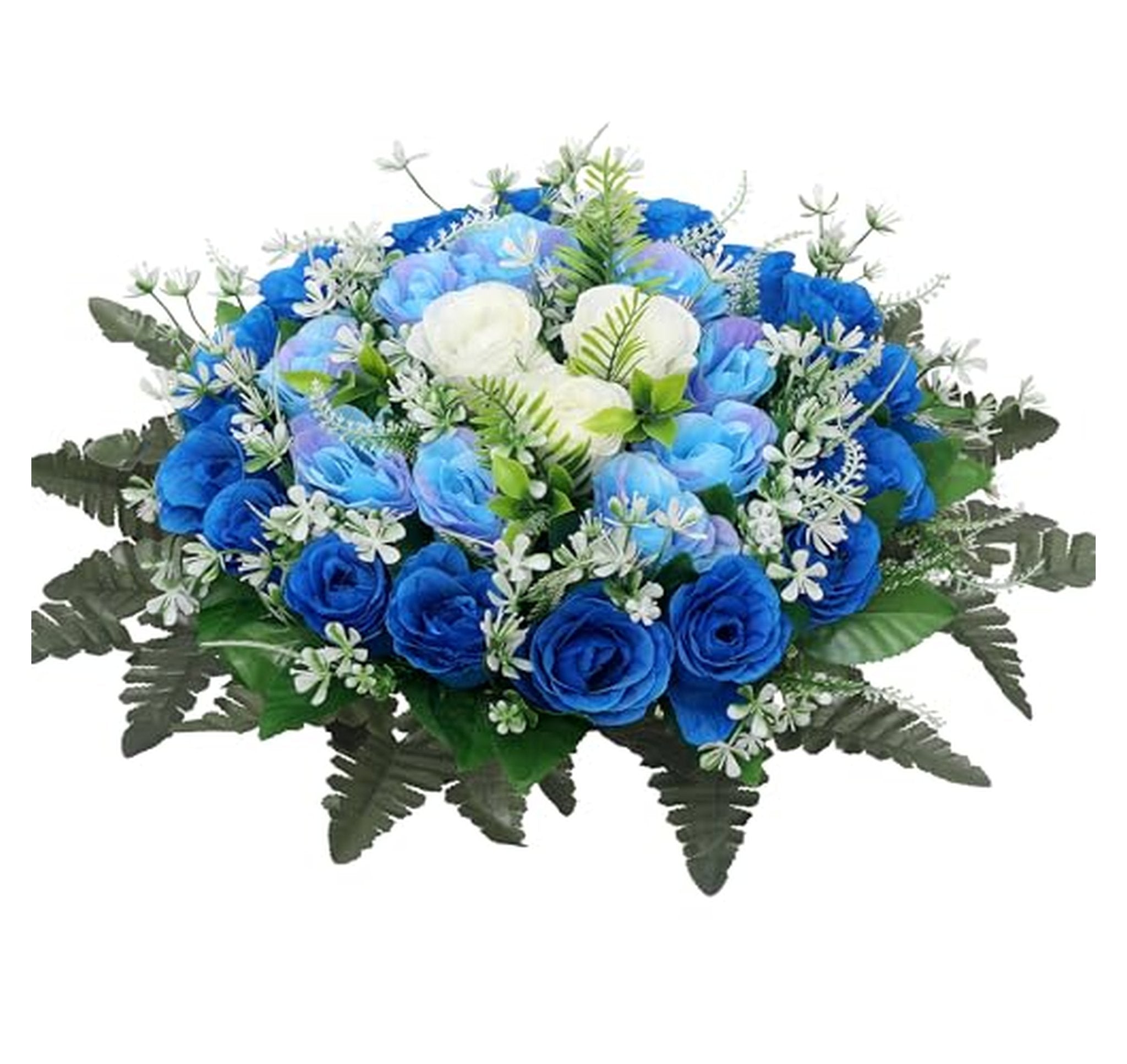 Artificial Cemetery Flower Arrangement Memorial Centerpiece
