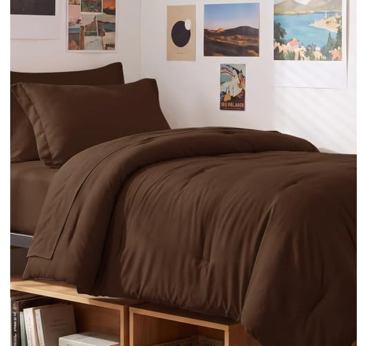 Twin XL 5 Piece Down Alternative Comforter Set