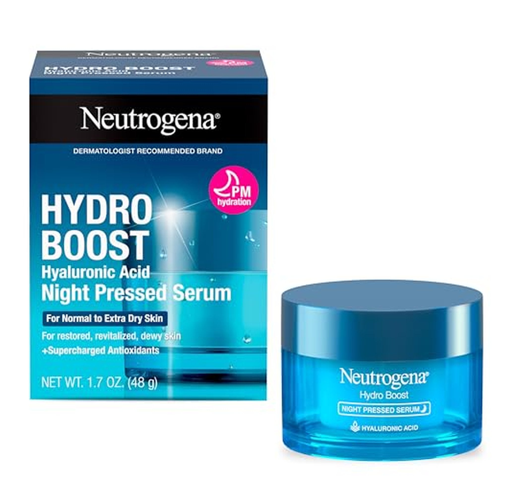 Neutrogena Hydro Boost Hyaluronic Acid Night Moisturizer 1.7 oz