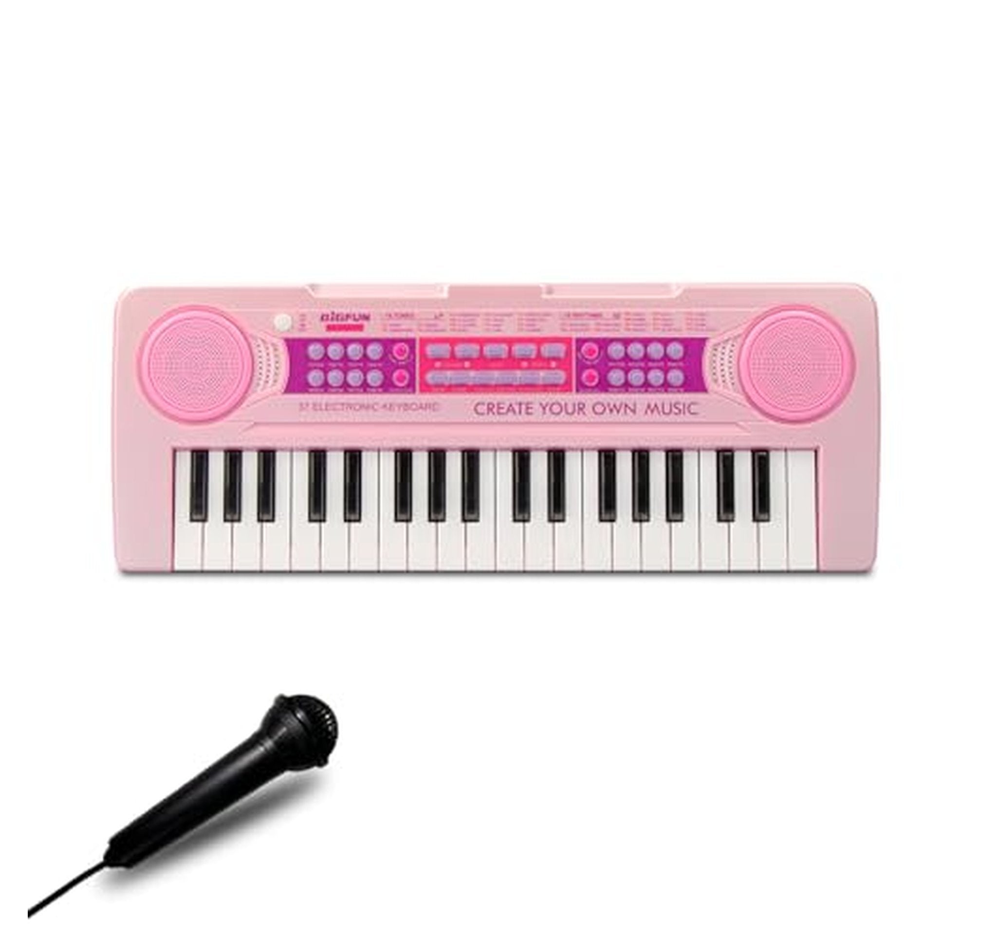 37-Key Kids Piano Keyboard with Microphone