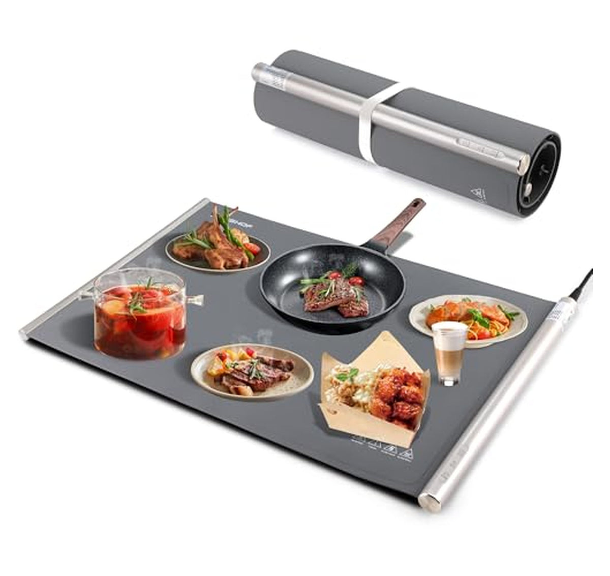 Extra Large Electric Countertop Food Warming Mat