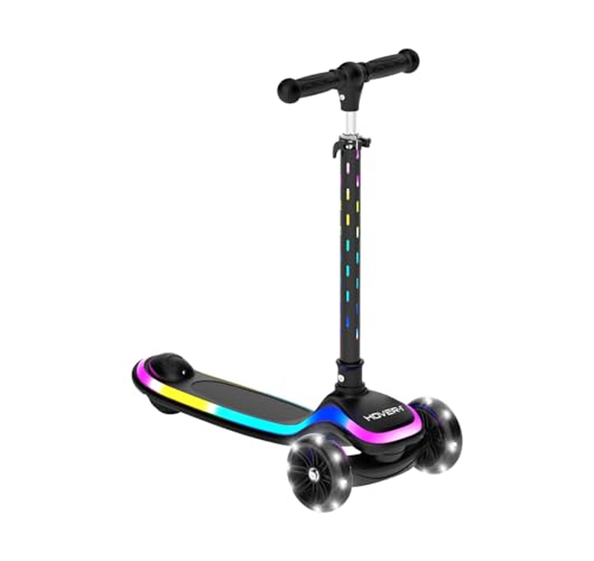 Hover-1 Chroma Folding Kick Scooter with Light-Up Wheels