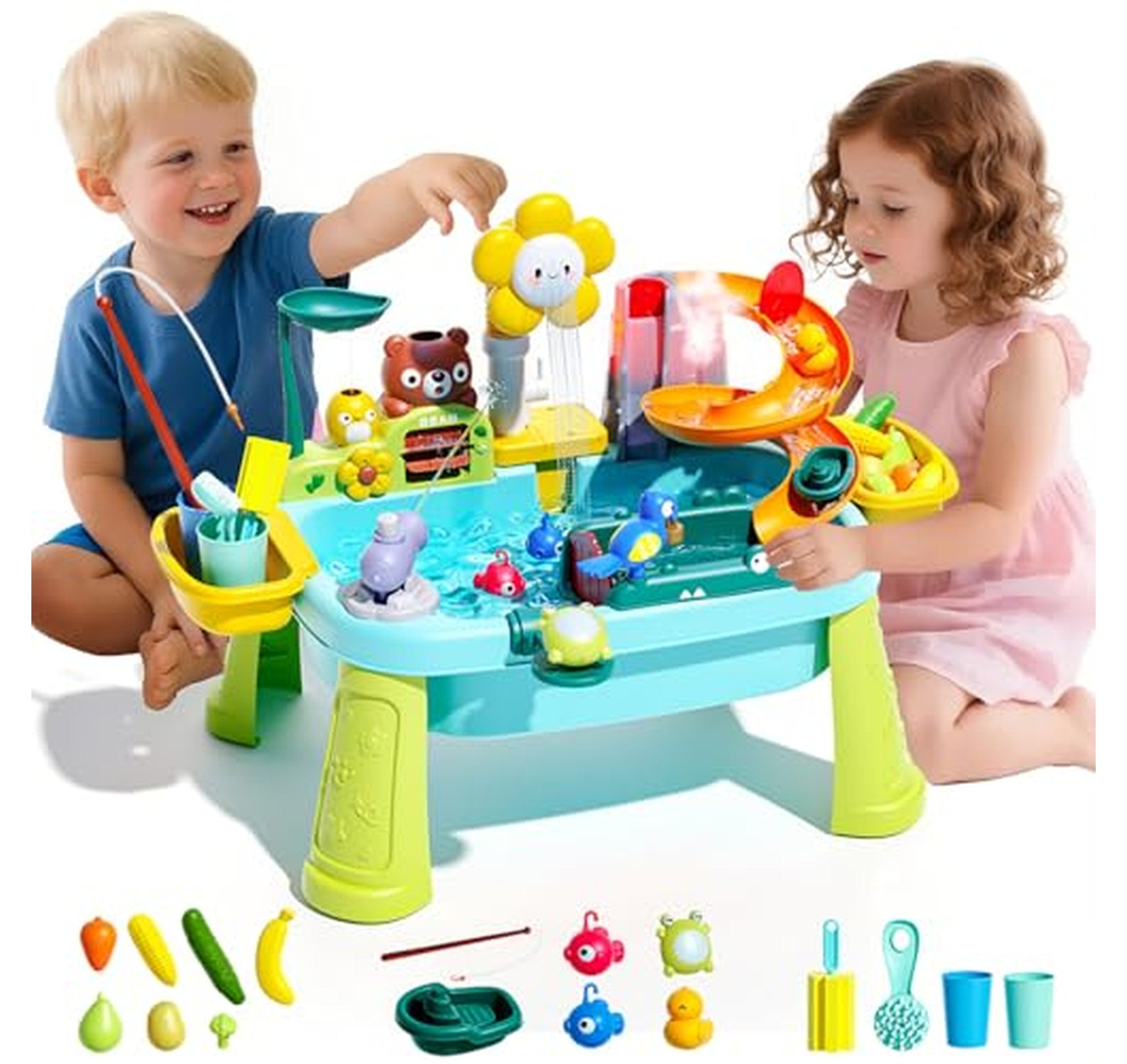 Electric Water Pump Toddler Sand and Water Table