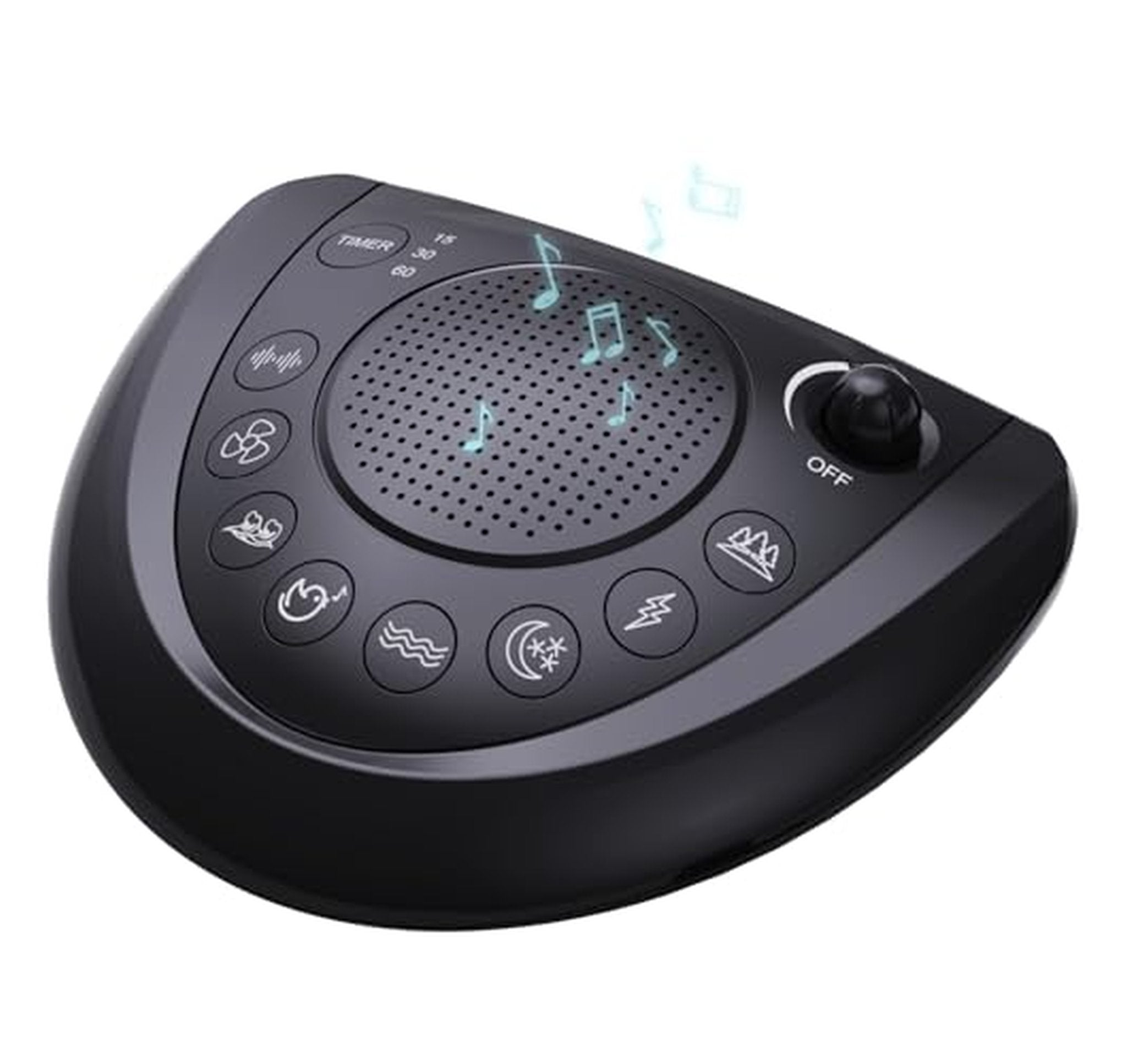 Portable White Noise Sleep Sound Machine with Timer