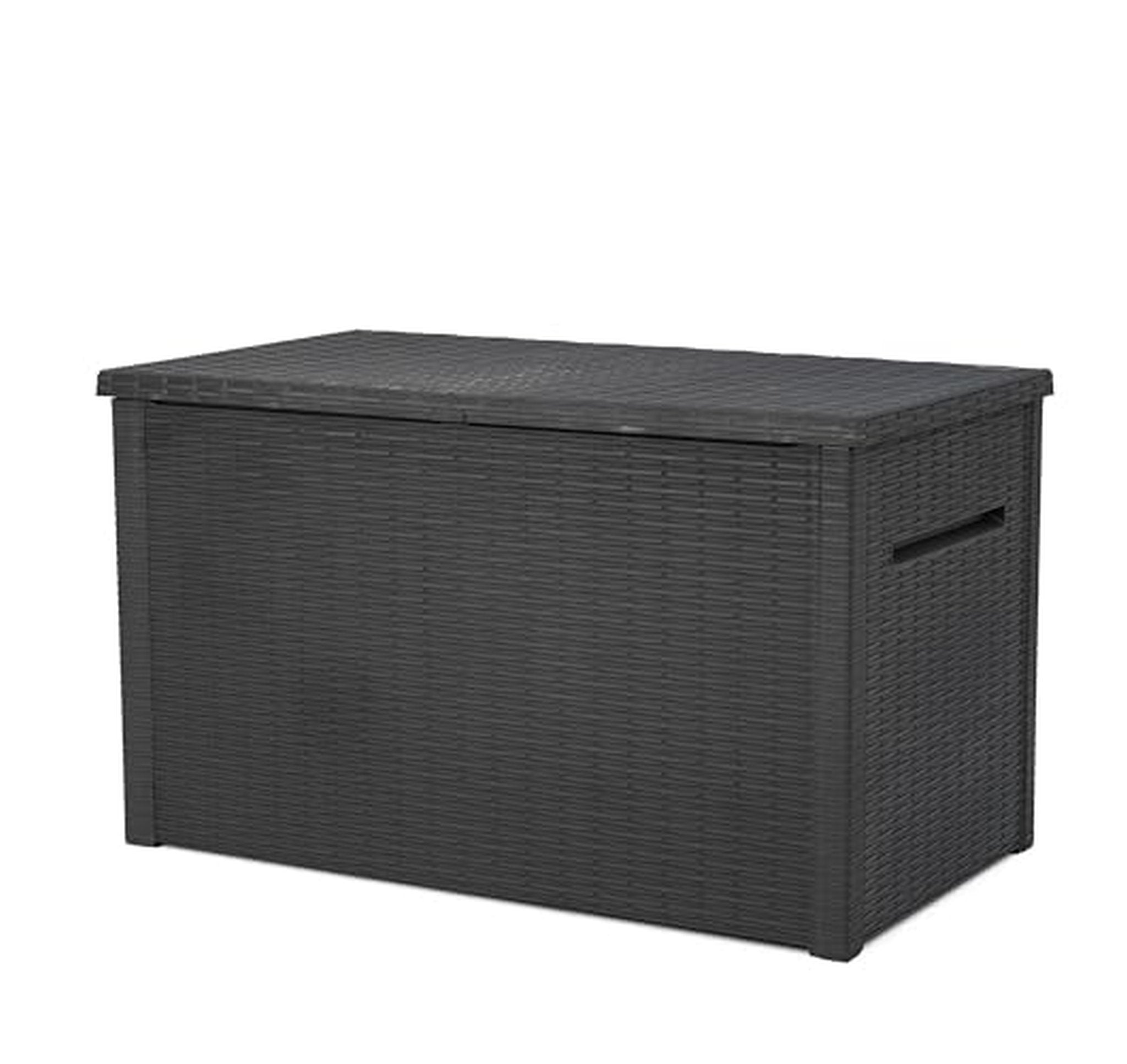 Keter 230 Gallon Resin Rattan Outdoor Storage Box