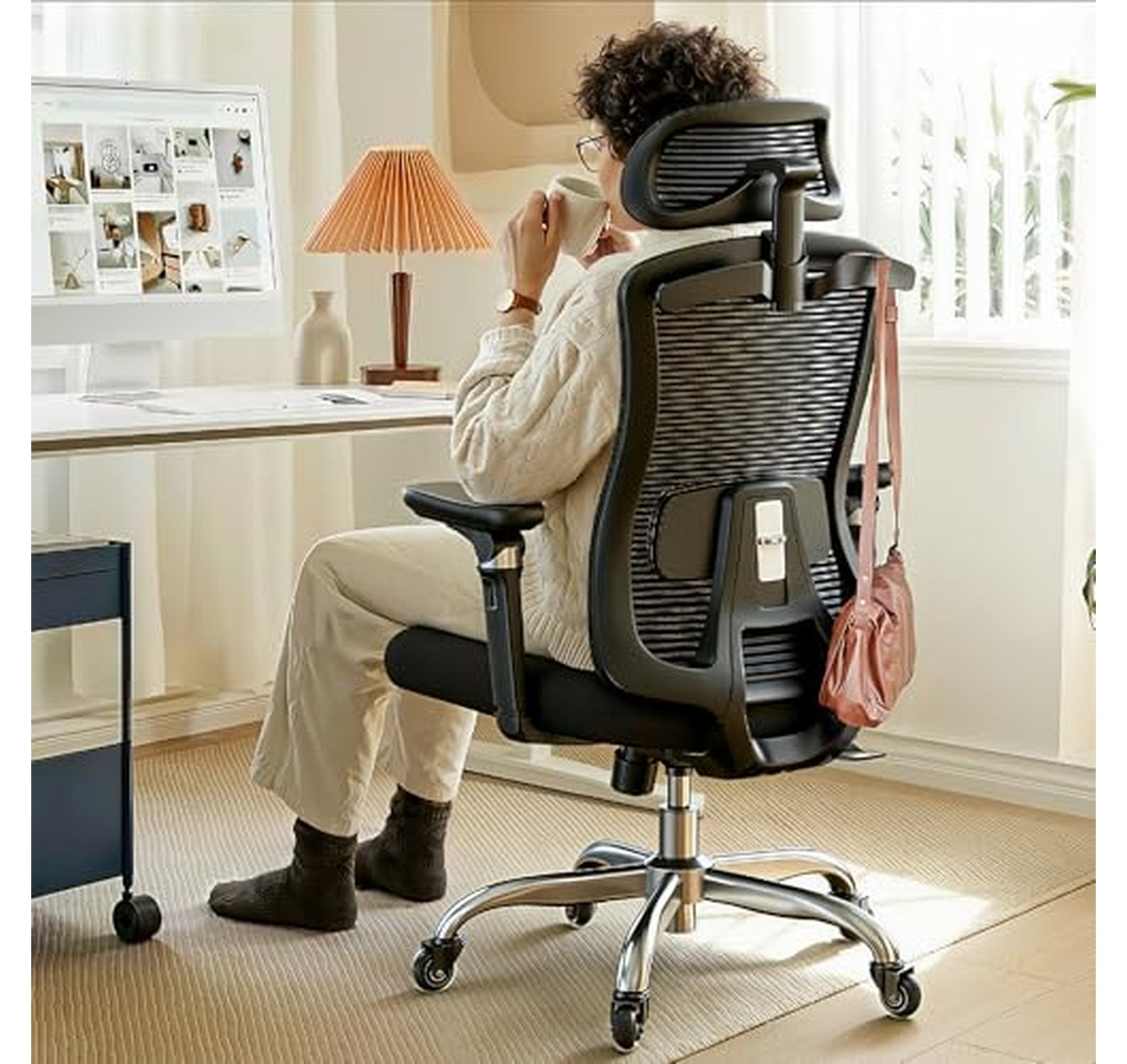 Ergonomic Mesh Office Chair with Lumbar Support