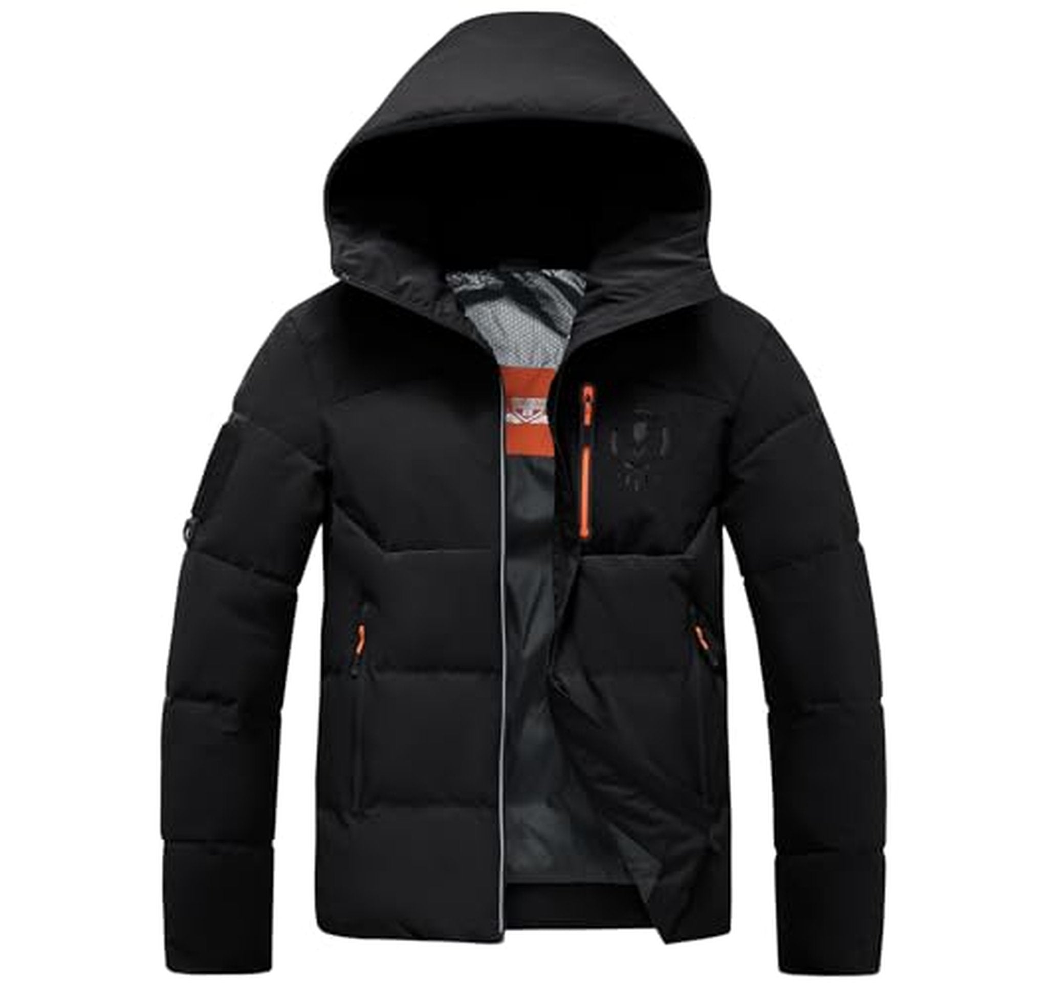 Insulated Waterproof Hooded Puffer Winter Jacket