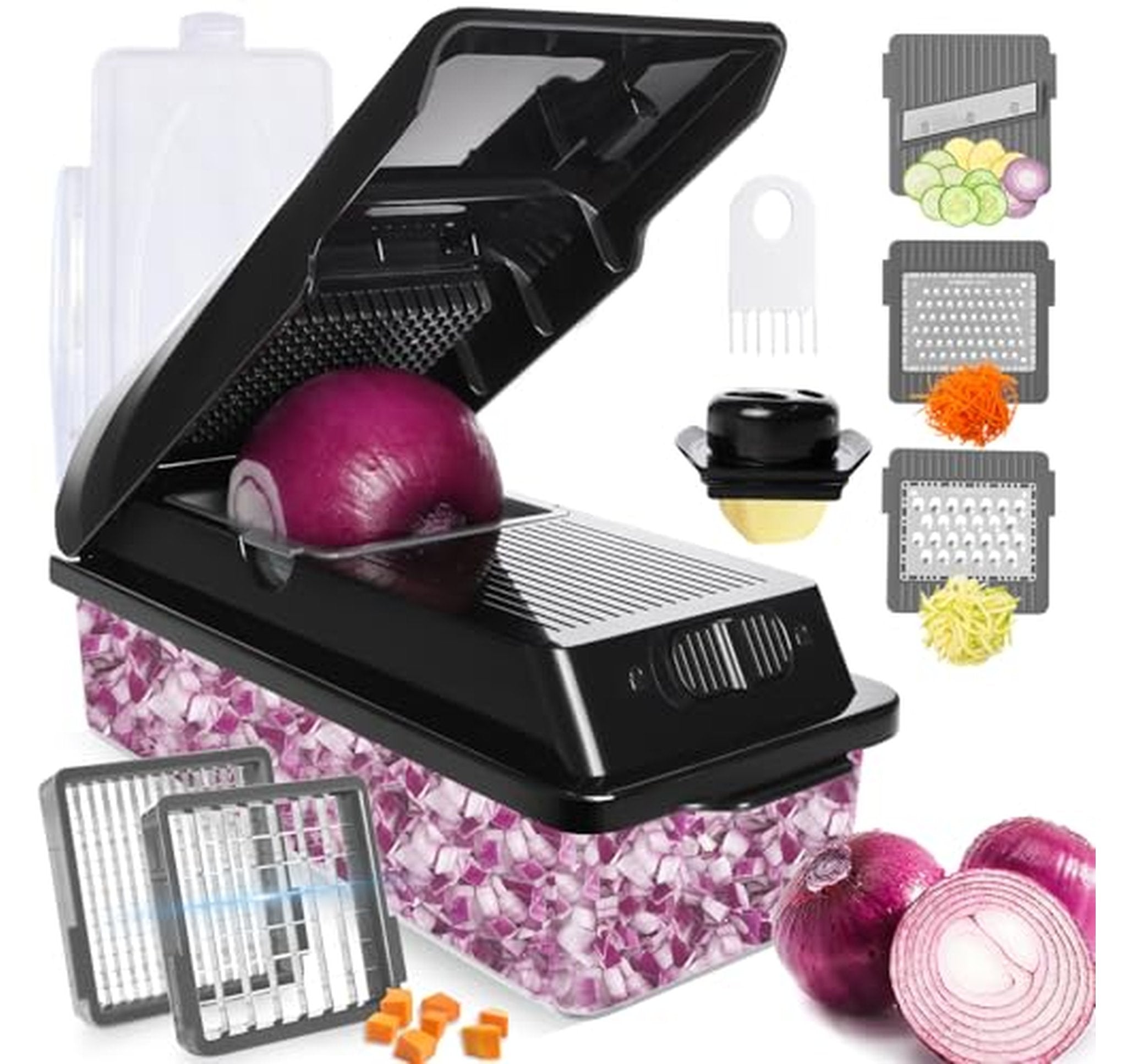 7 in 1 Vegetable Chopper and Mandoline Slicer