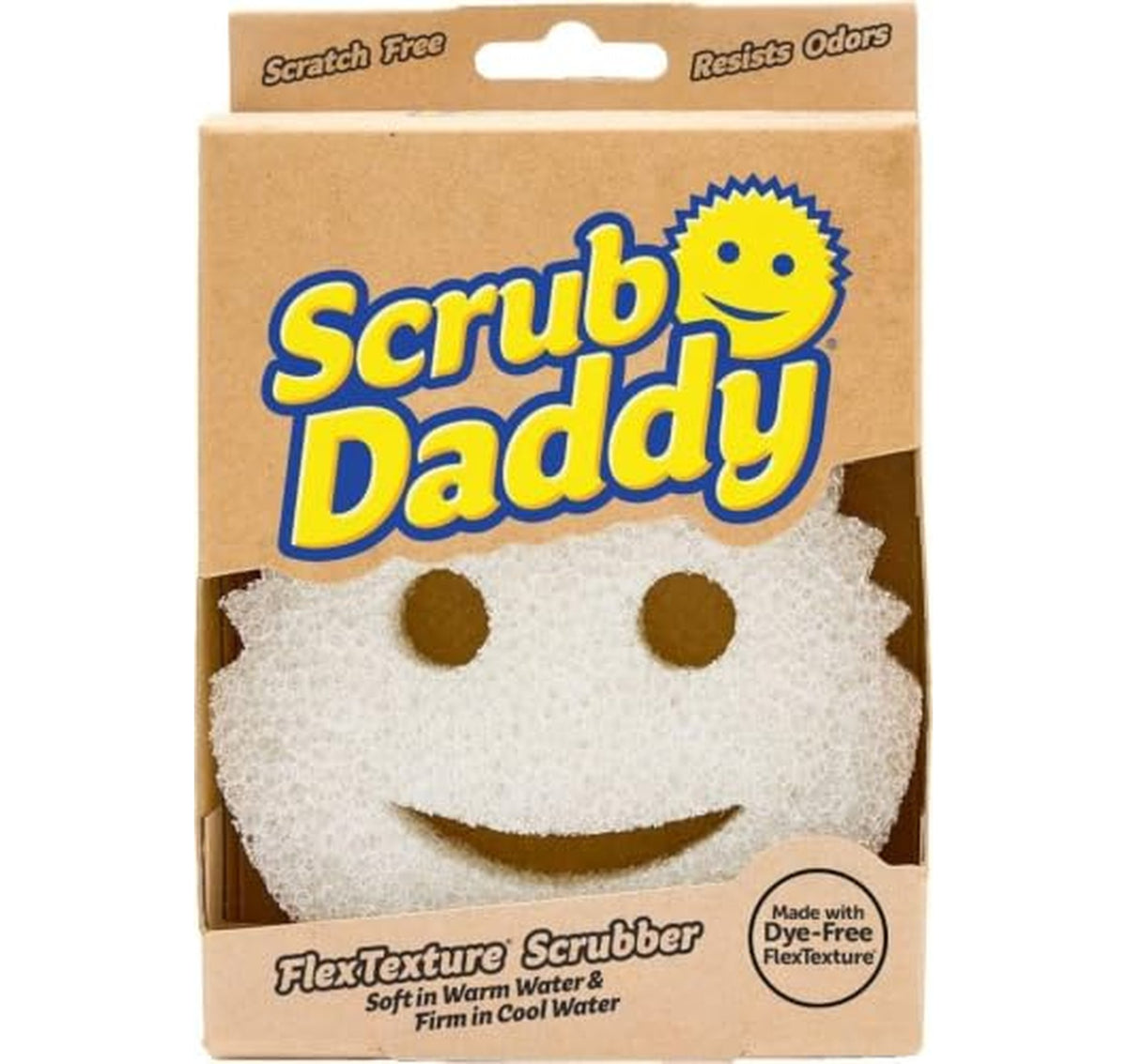Scrub Daddy Flex Texture Cleaning Scrubber Sponge