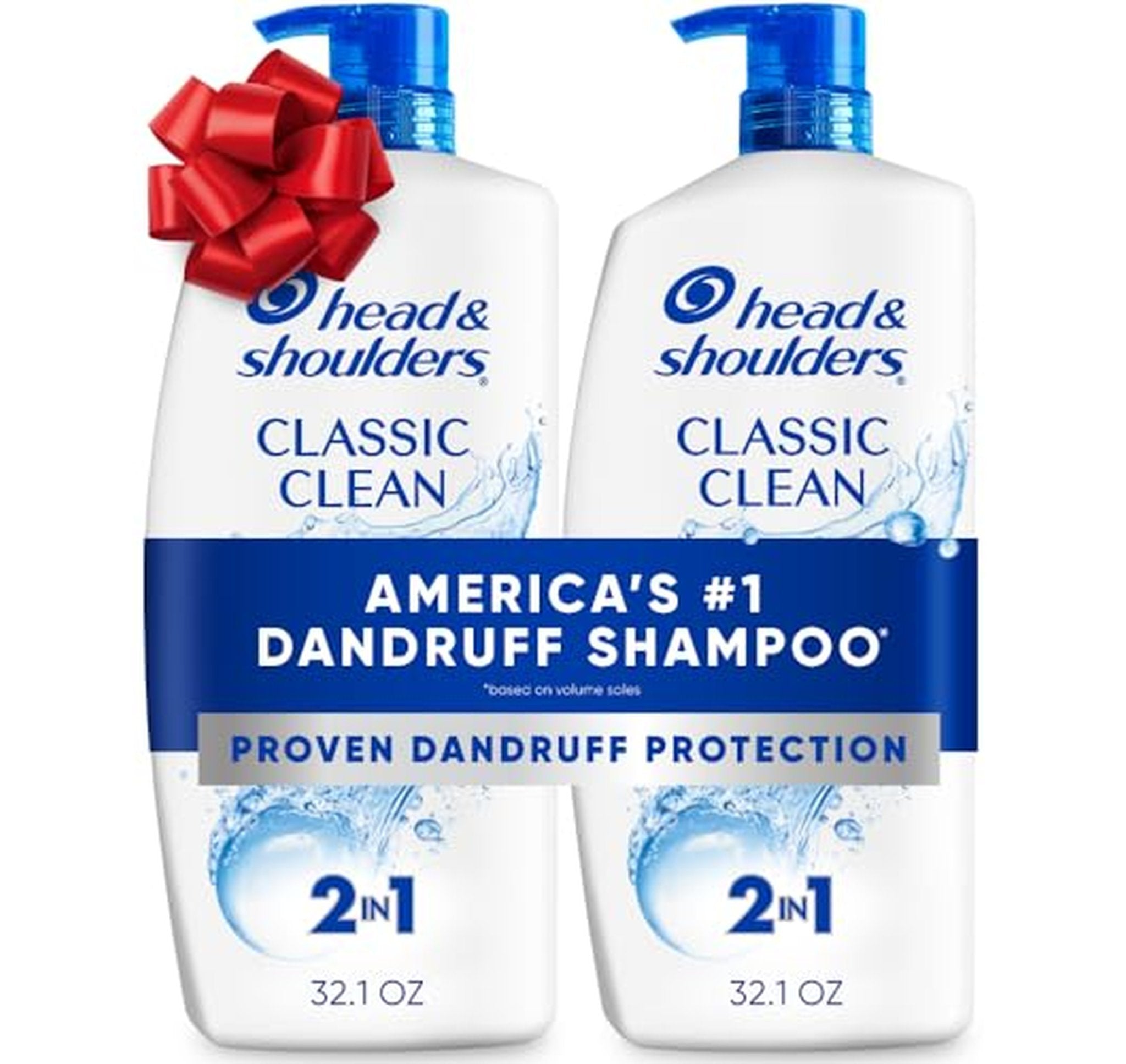 2 Pack Head & Shoulders Anti-Dandruff 2-in-1 Shampoo