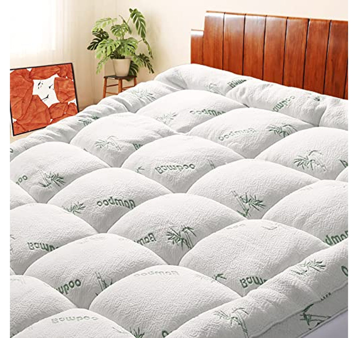 Extra Thick Twin XL Pillow Top Mattress Topper