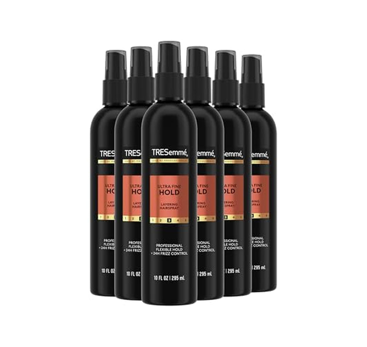6 Pack TRESemmé Non-Aerosol Ultra-Fine Hairspray 10 oz