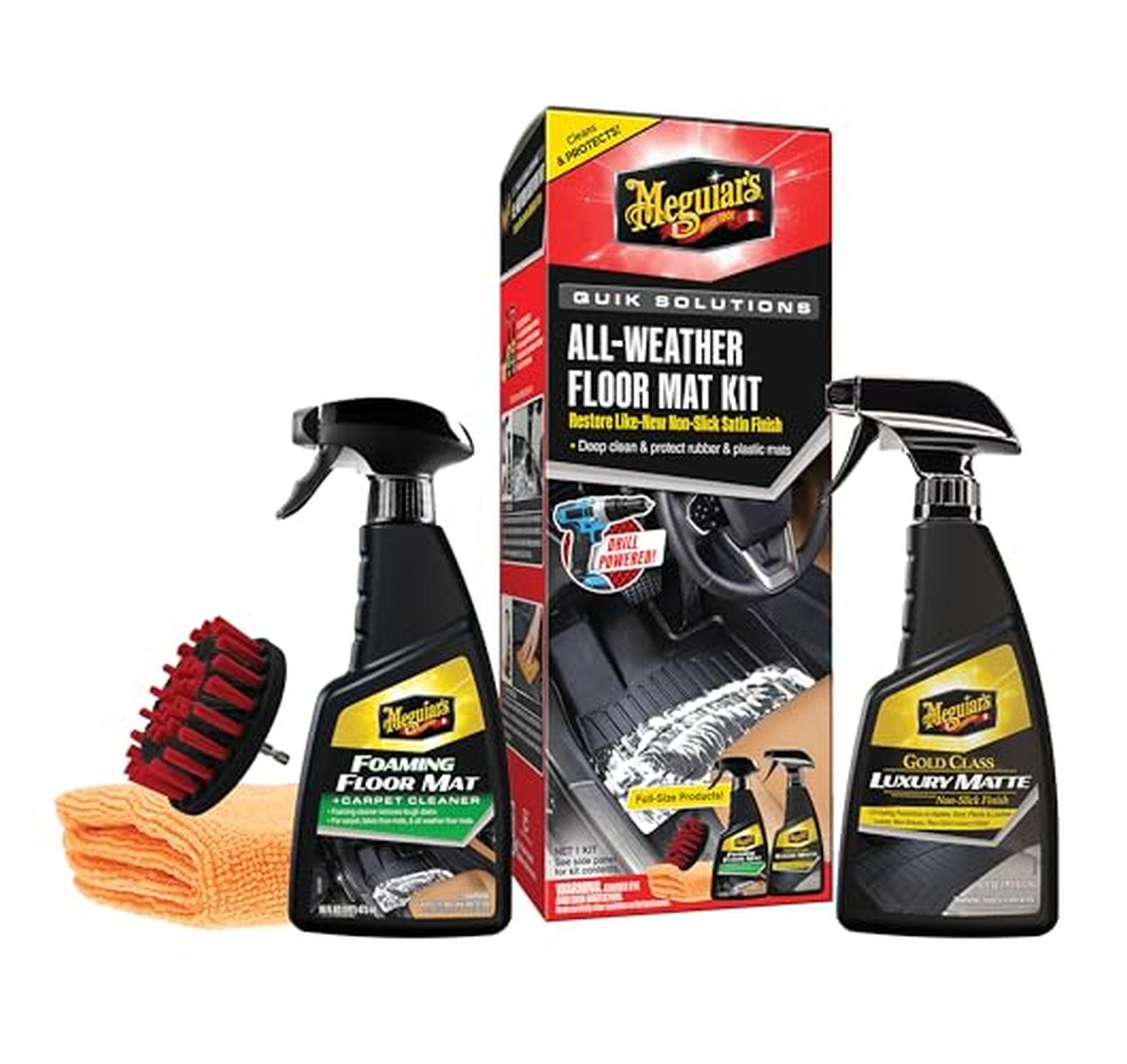 Meguiar's All-Weather Floor Mat Cleaning Kit