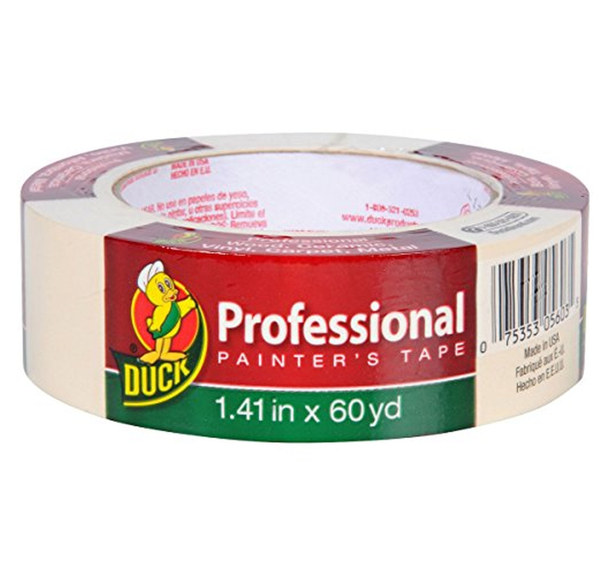 Duck Painter’s Tape 1.41 Inch x 60 Yard Roll