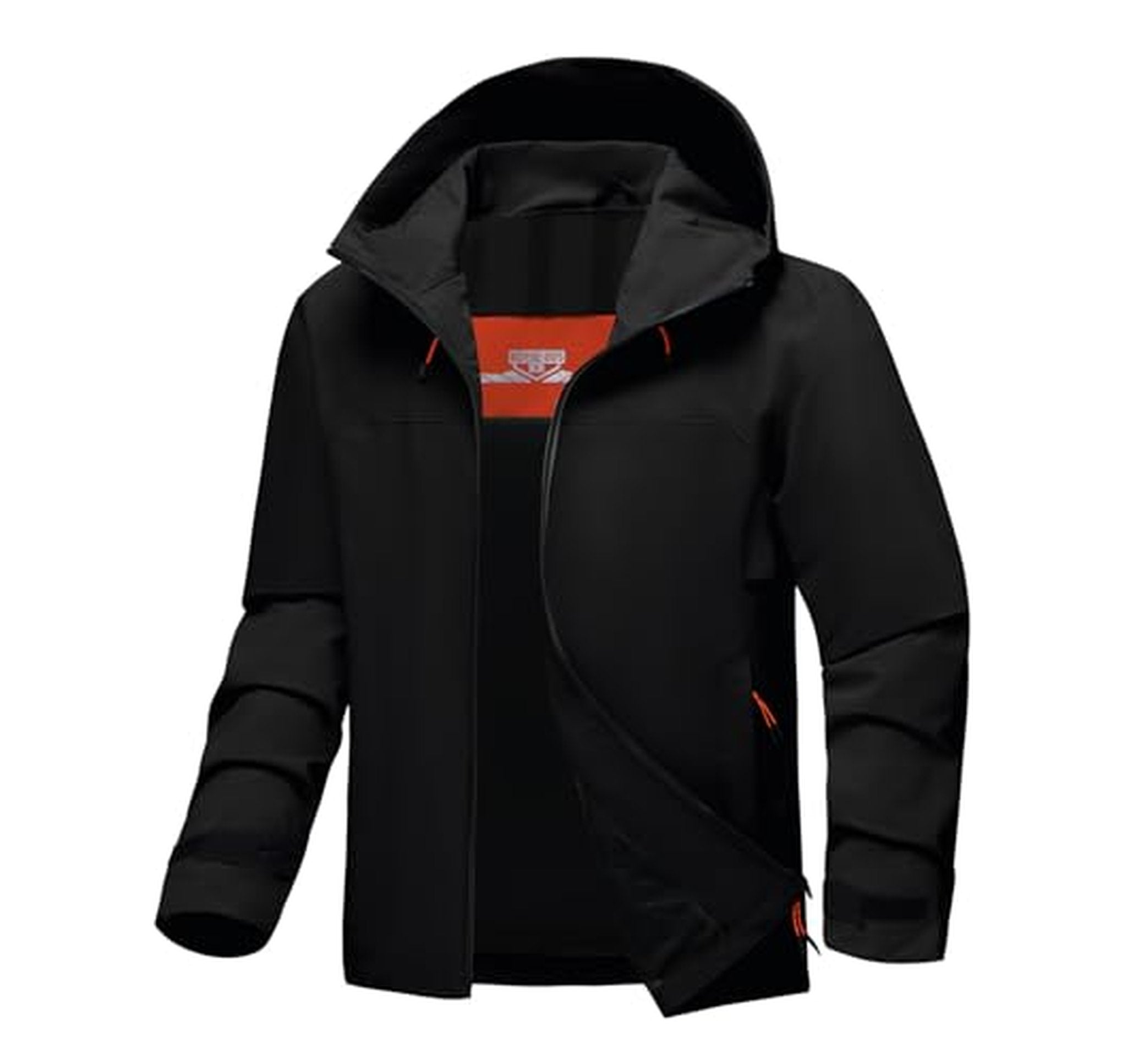 Waterproof Lightweight Hooded Softshell Rain Jacket