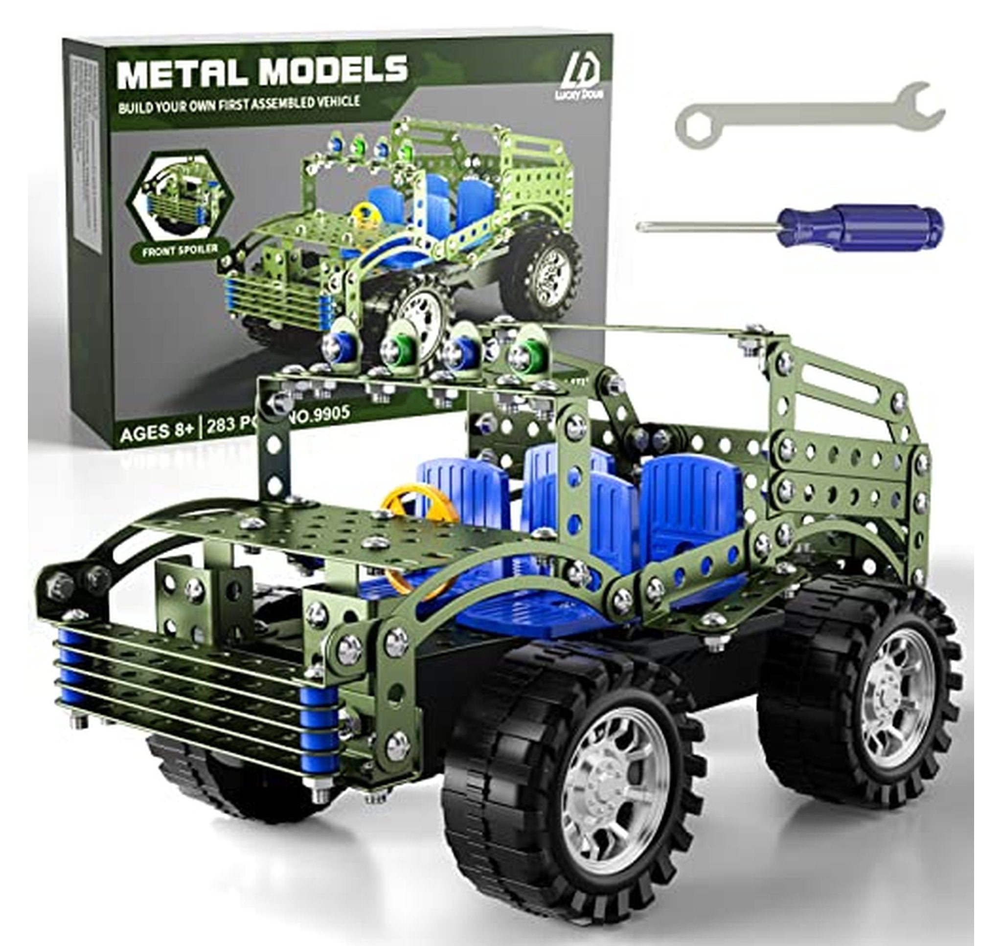 STEM Building Truck Model Assembly Kit for Kids