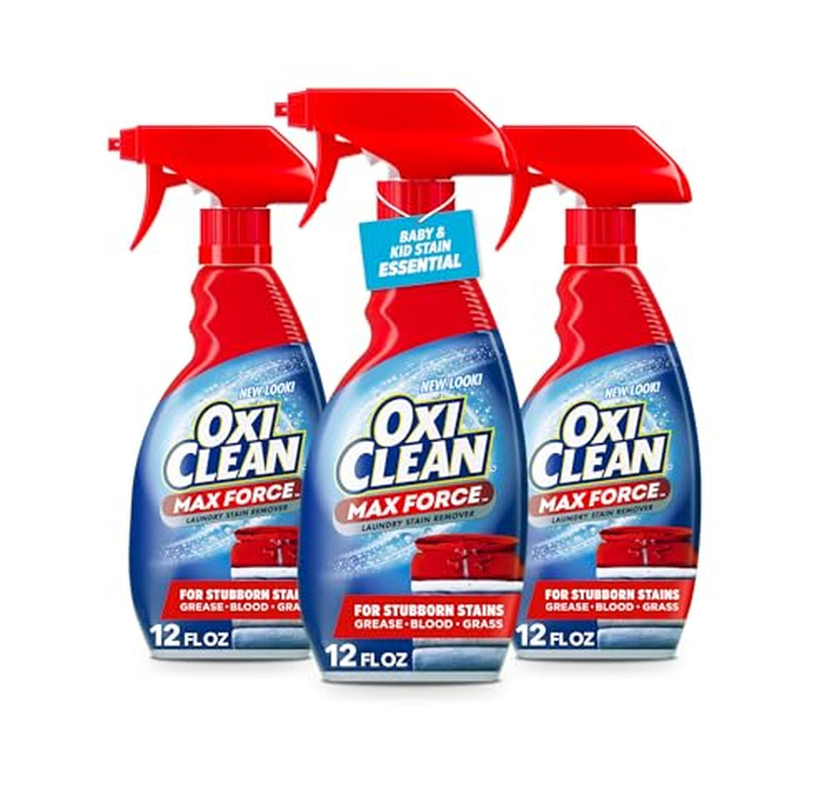 3 Pack OxiClean Max Force Laundry Stain Spray
