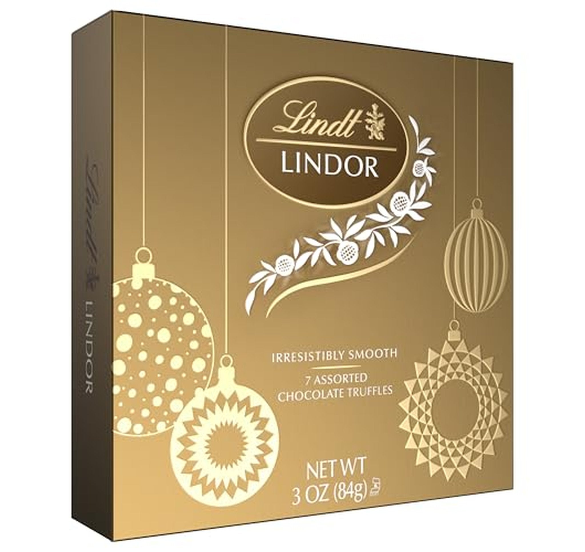 Lindt LINDOR Holiday Assorted Chocolate Truffles Gift Box