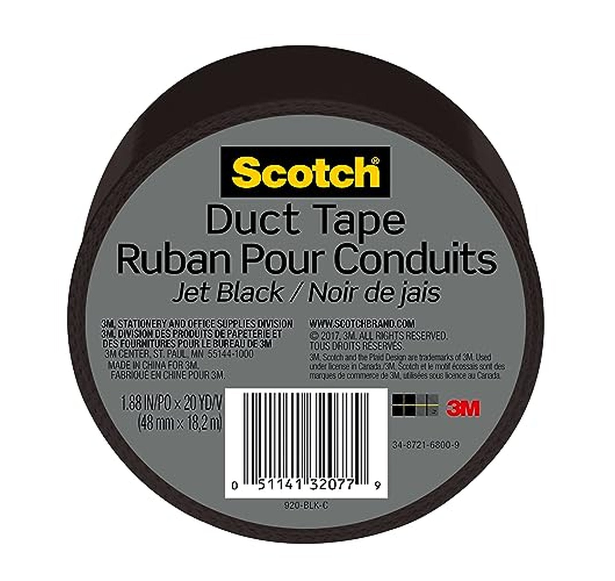 Scotch Heavy Duty Duct Tape 1.88 Inch x 20 Yard