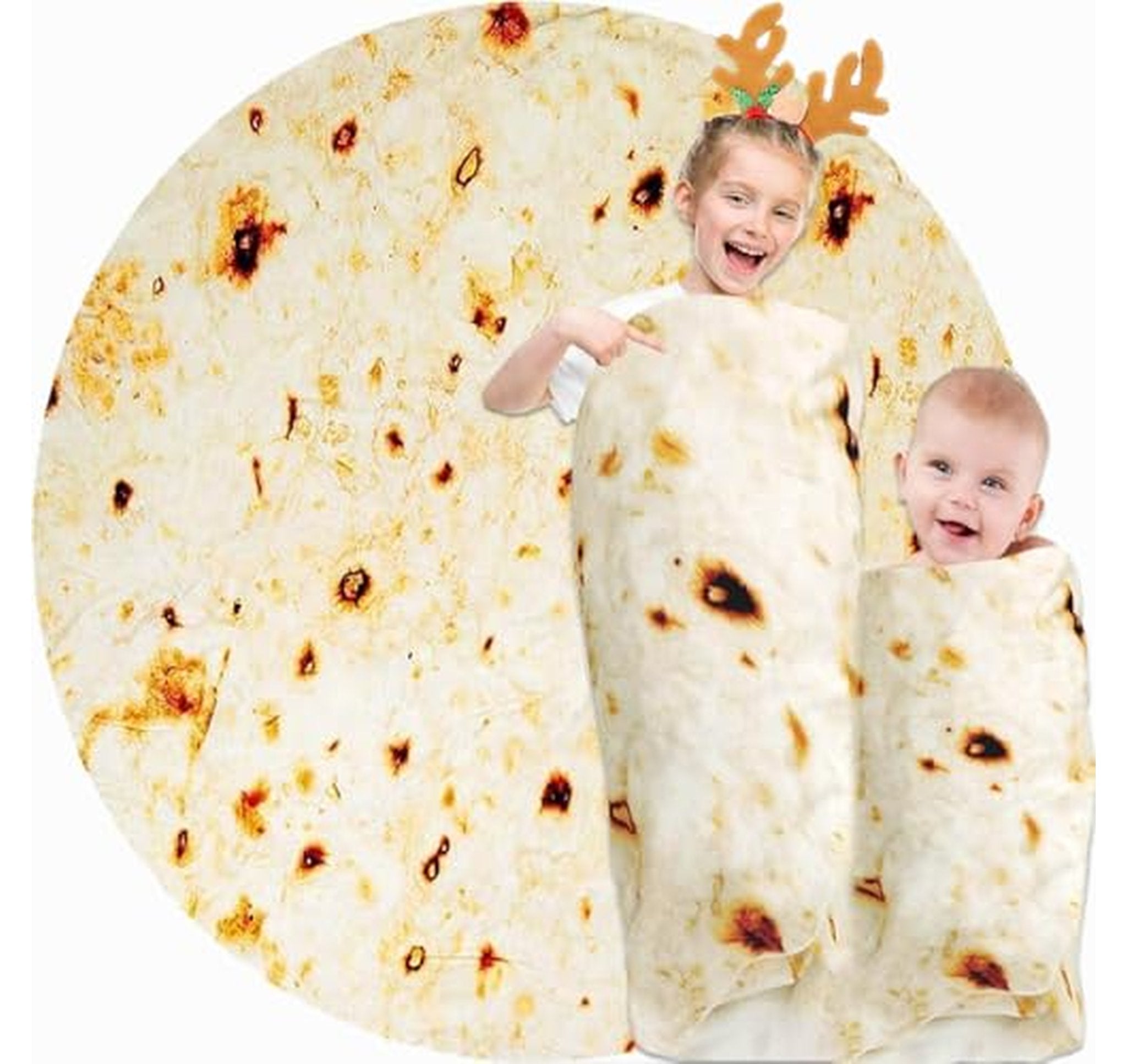 Matzah Fleece Throw Blanket for Kids